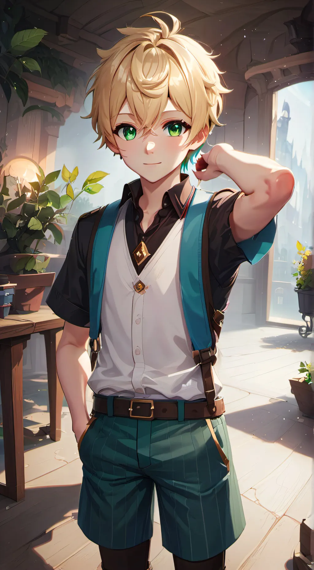 ai character: Allen background