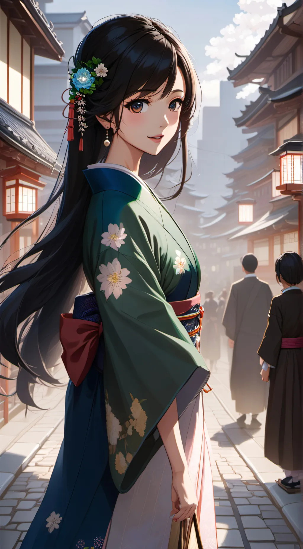 ai character: Kimiko Hayashi background