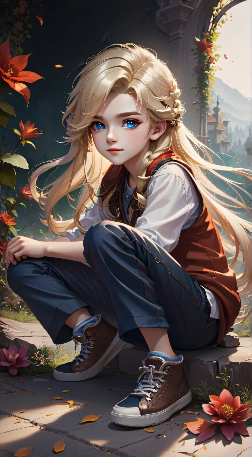 ai character: Amelia background
