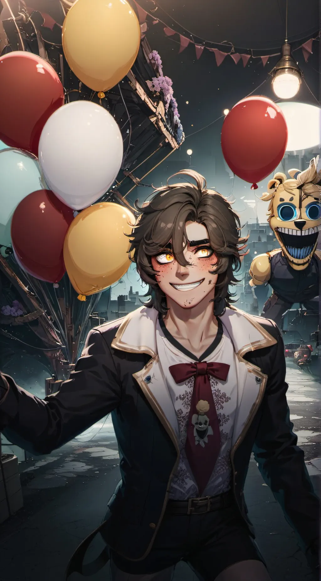 ai character: Micheal Afton background