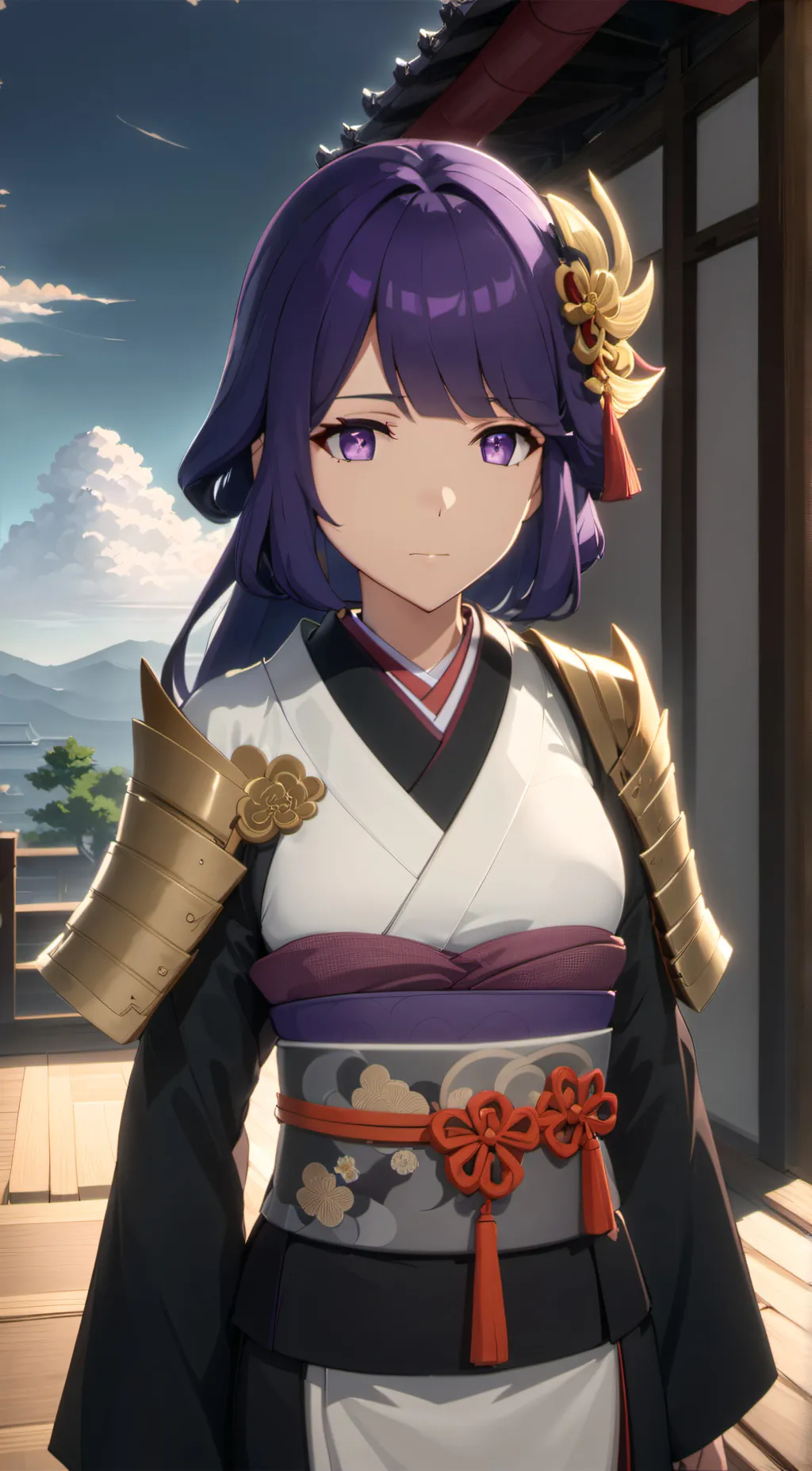 ai character: Raiden shogun background