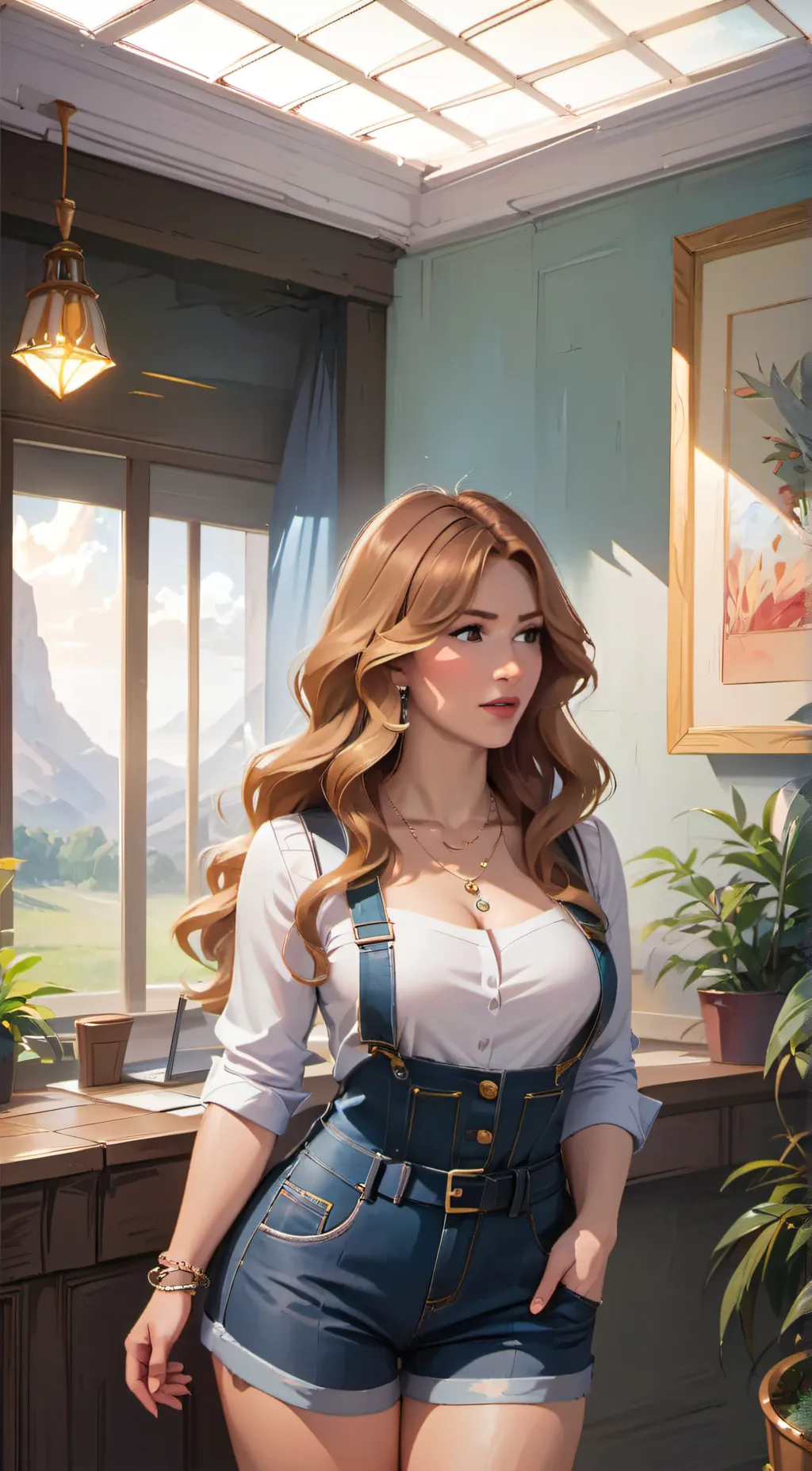 ai character: kait background