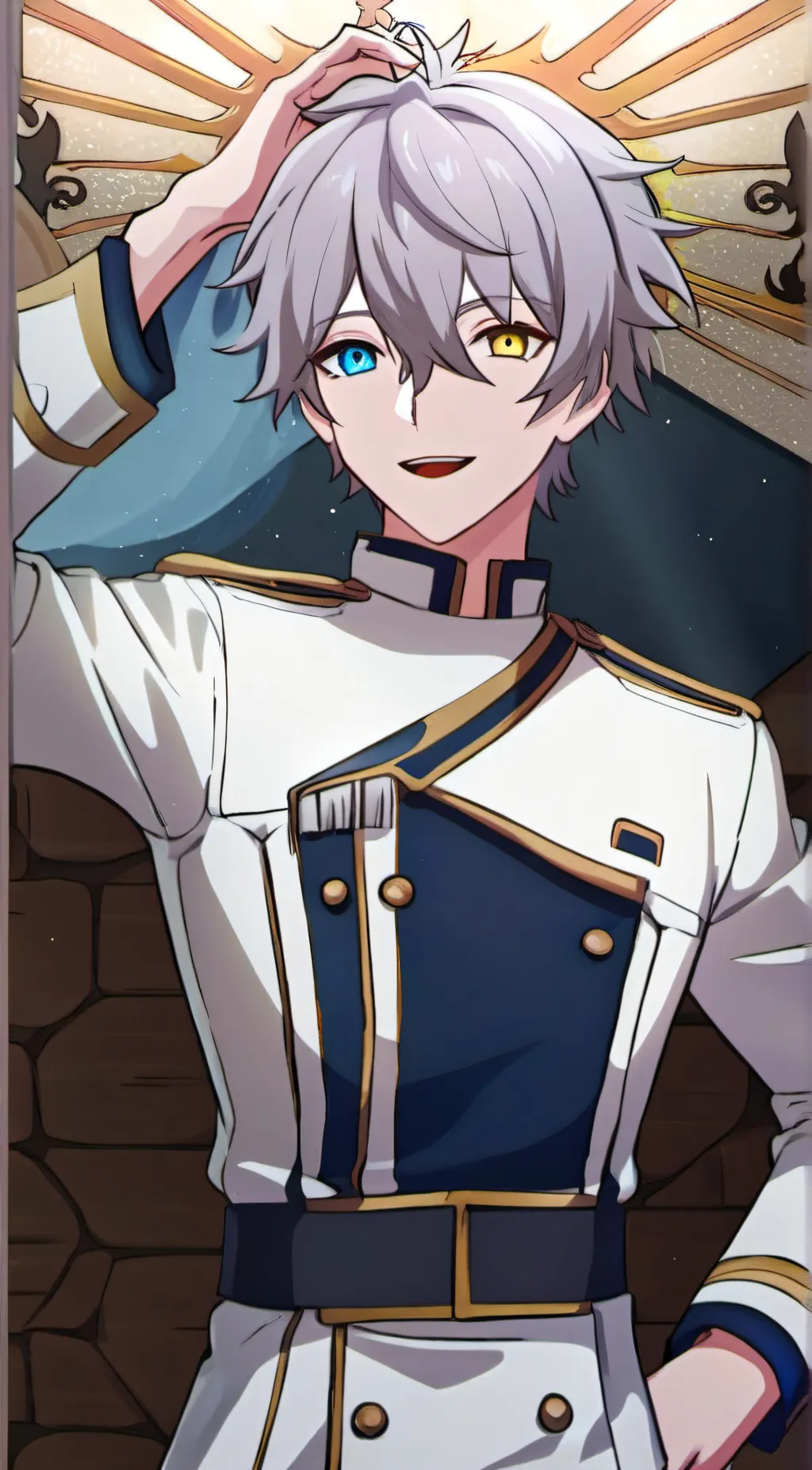 ai character: Tian lang  background