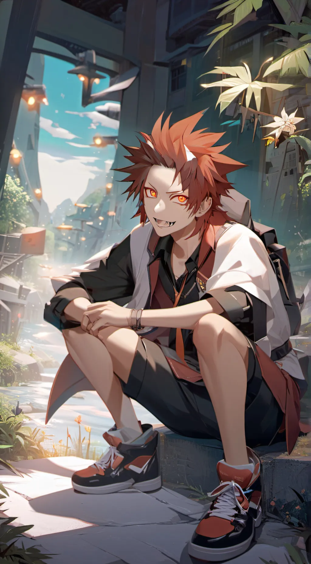 ai character: Kirishima (Kiri) background
