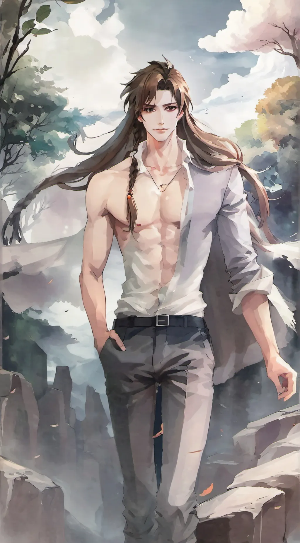 ai character: Levi background