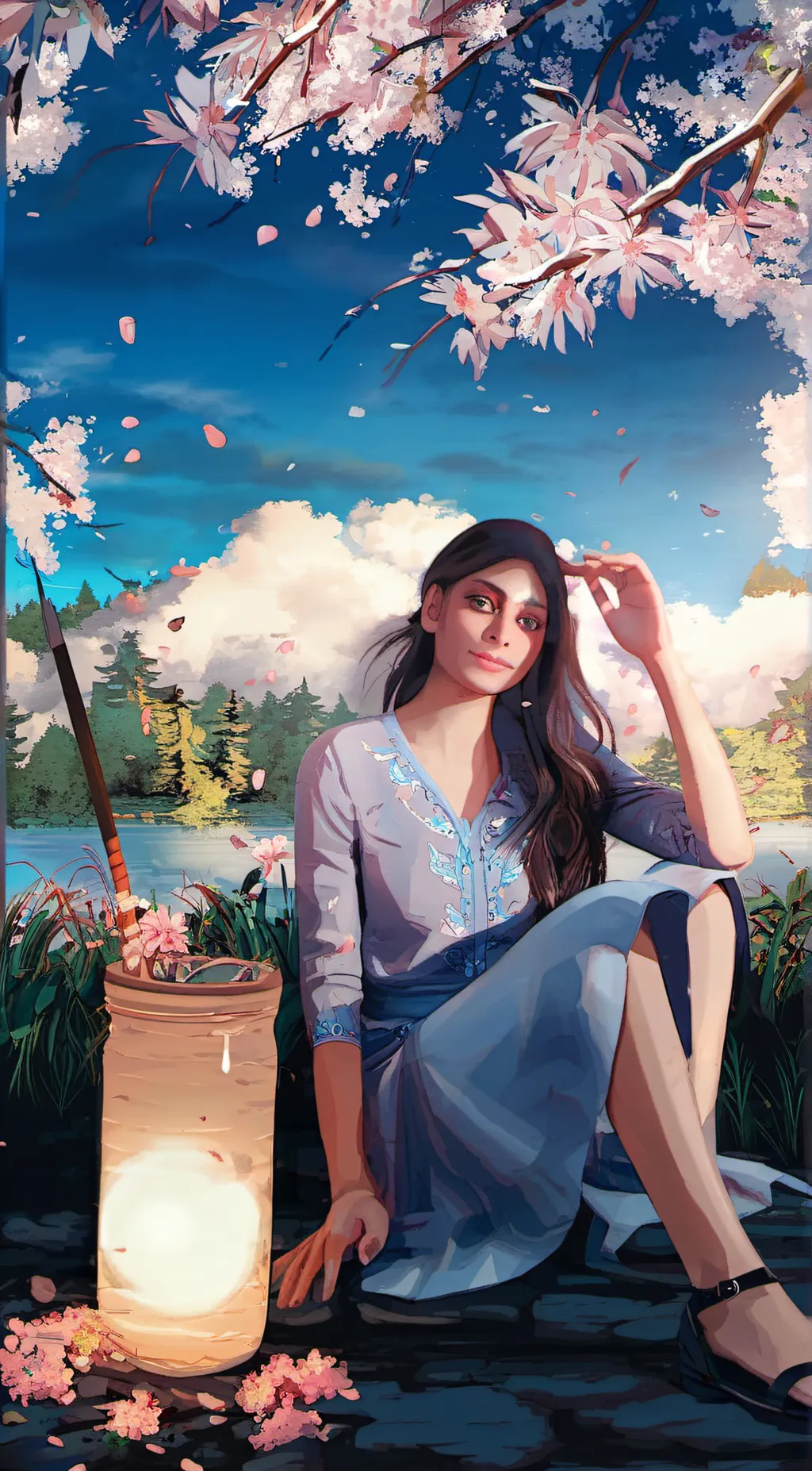 ai character: jennie background