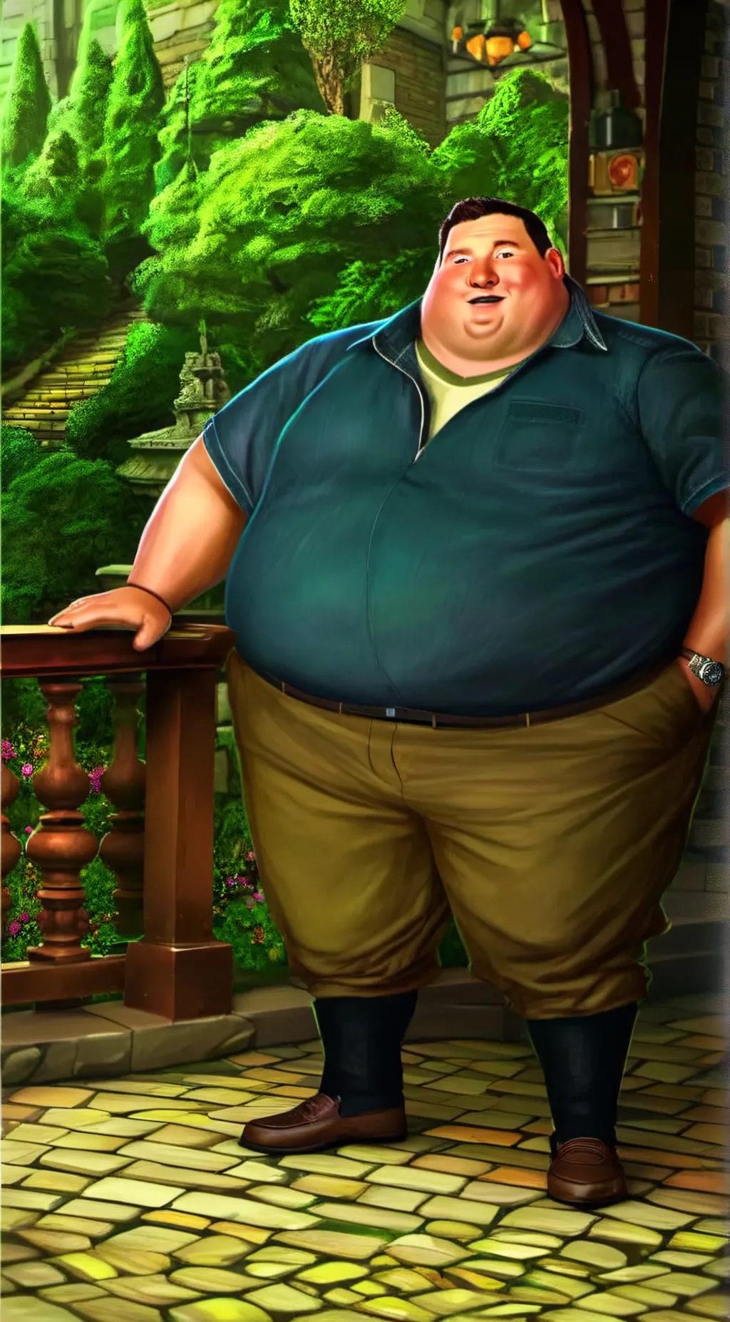 ai character: YOU background