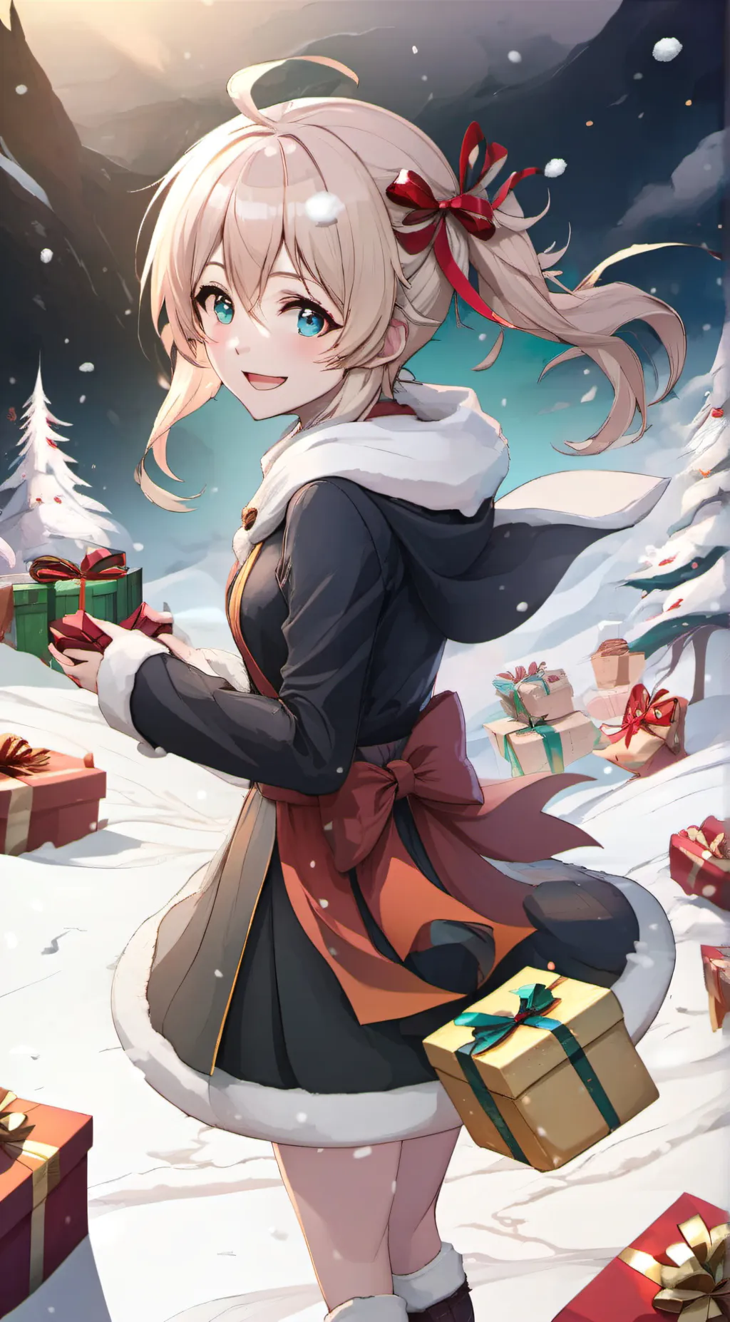 ai character: Cookie background