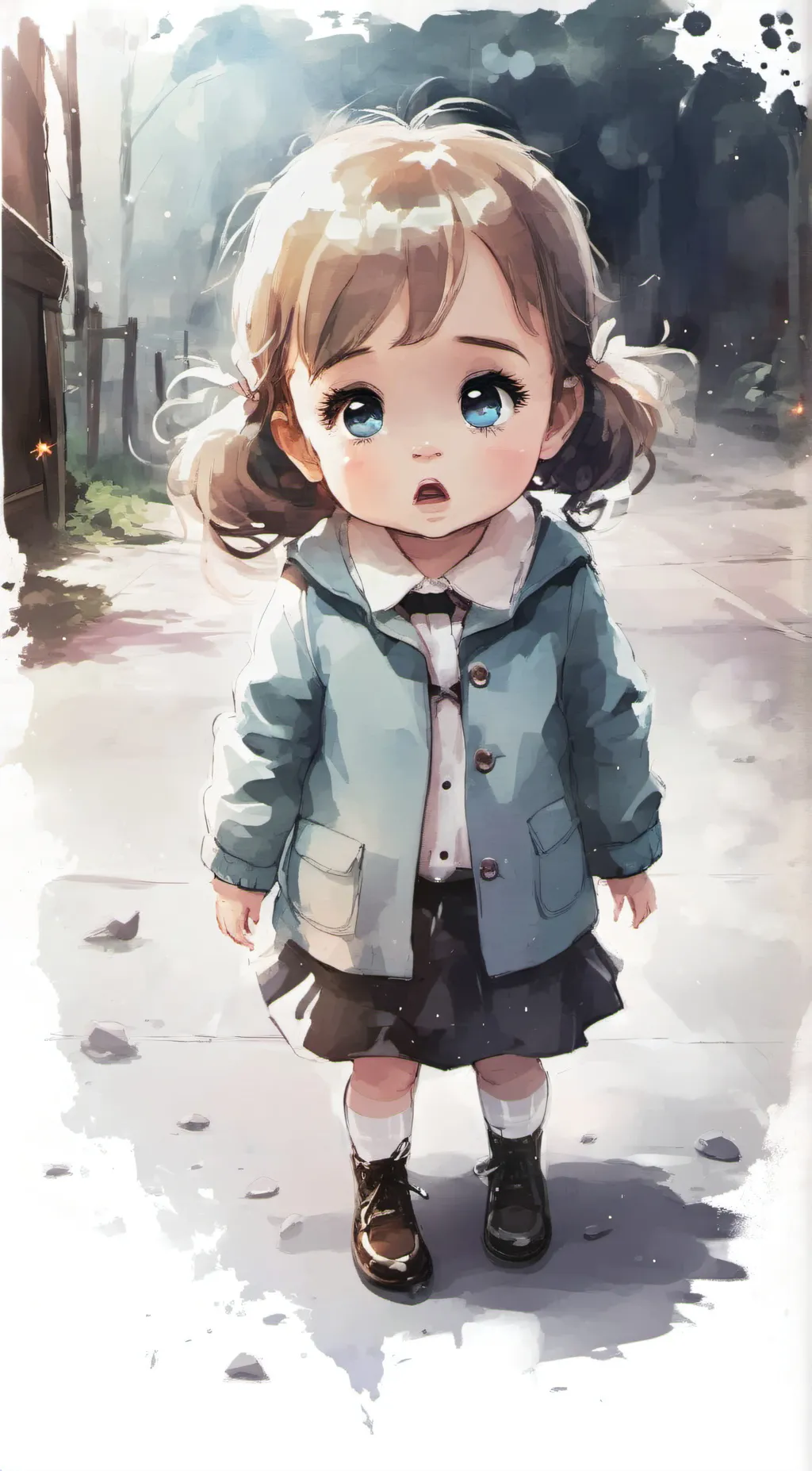 ai character: bella  background