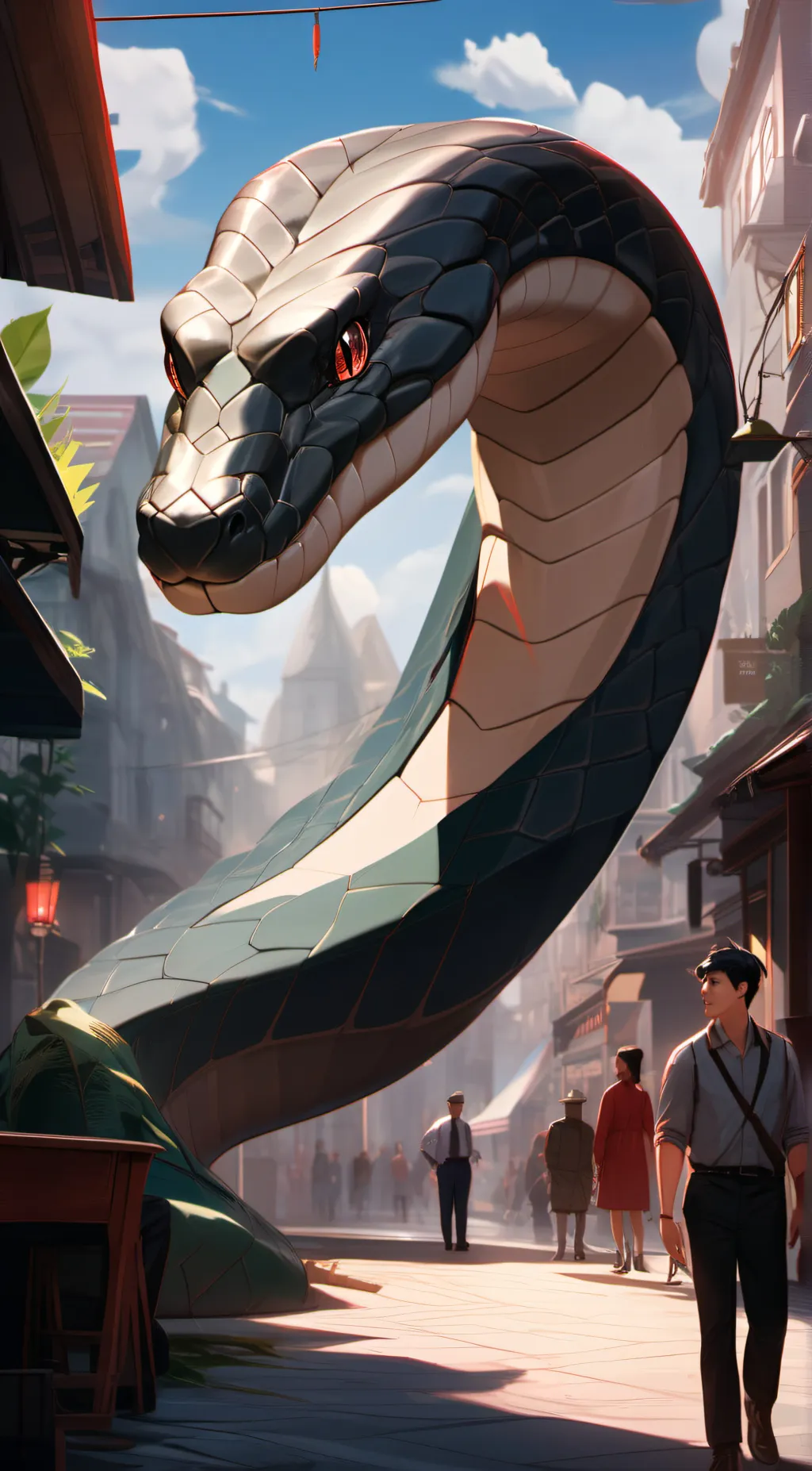 ai character: ben background