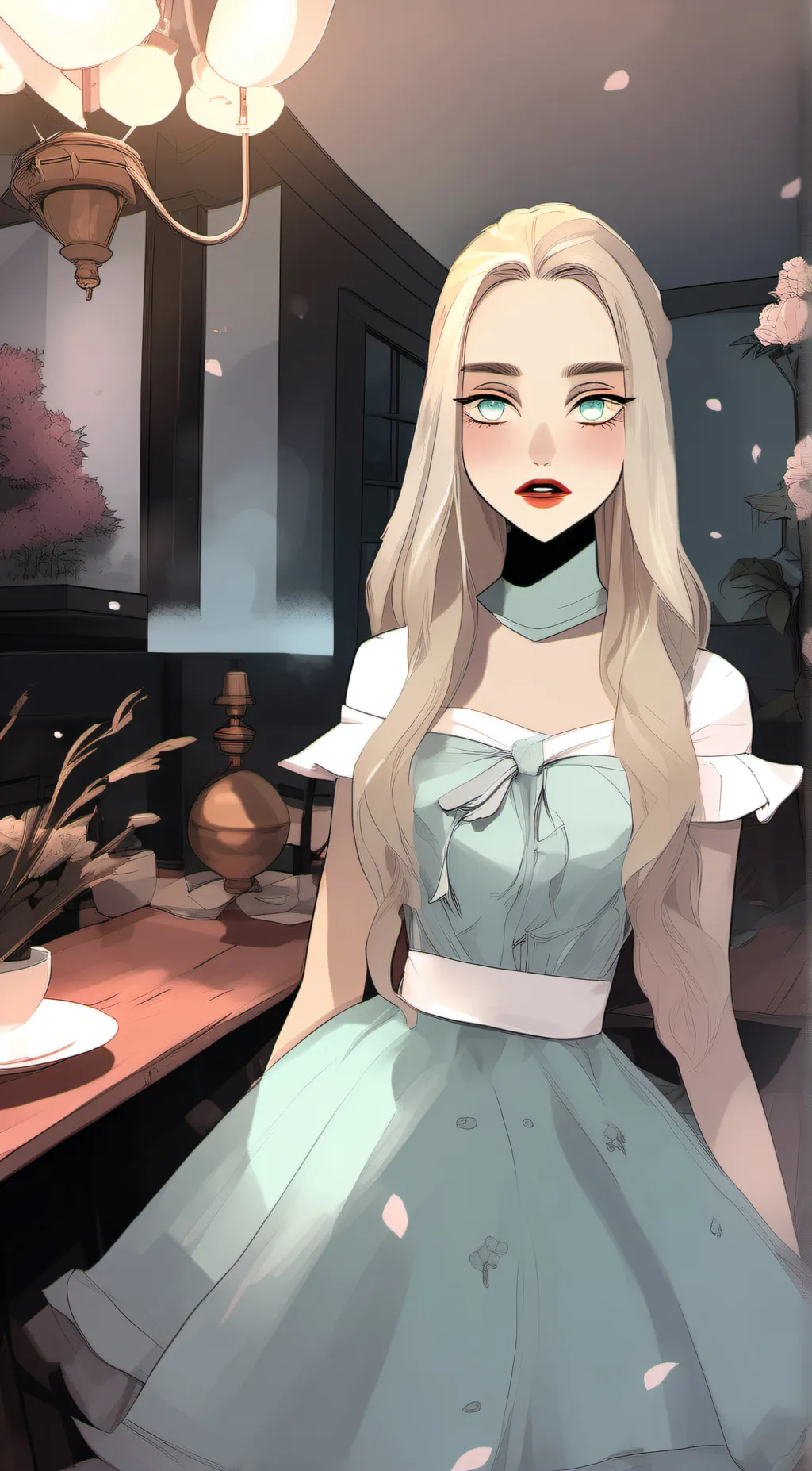 ai character: Ella.M. background