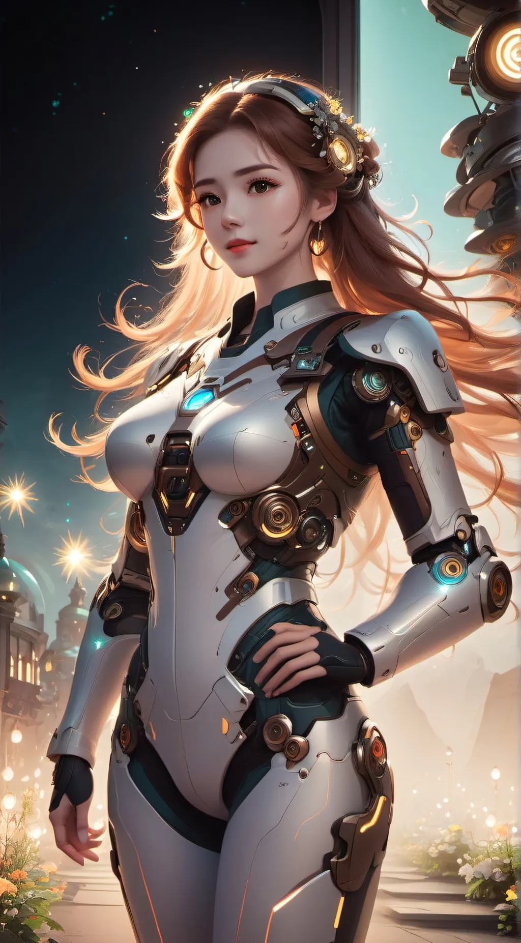 ai character: Leah background