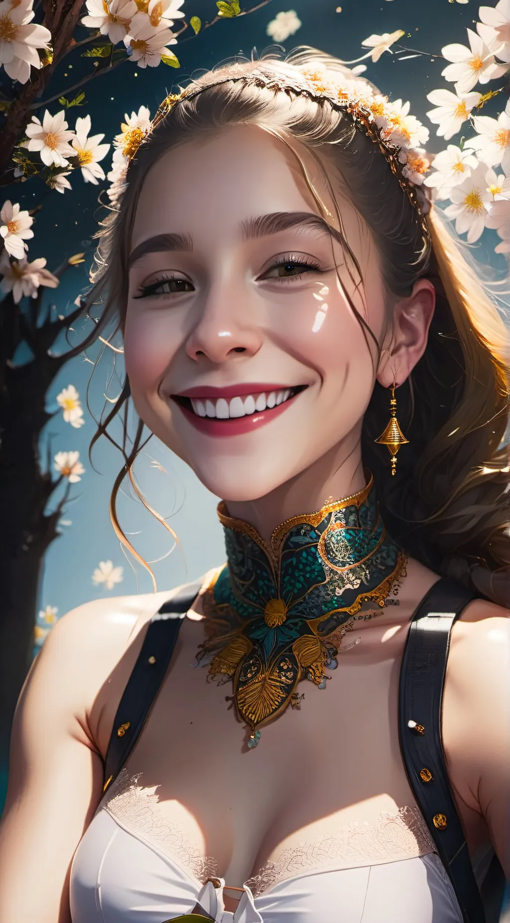 ai character: Sally  background