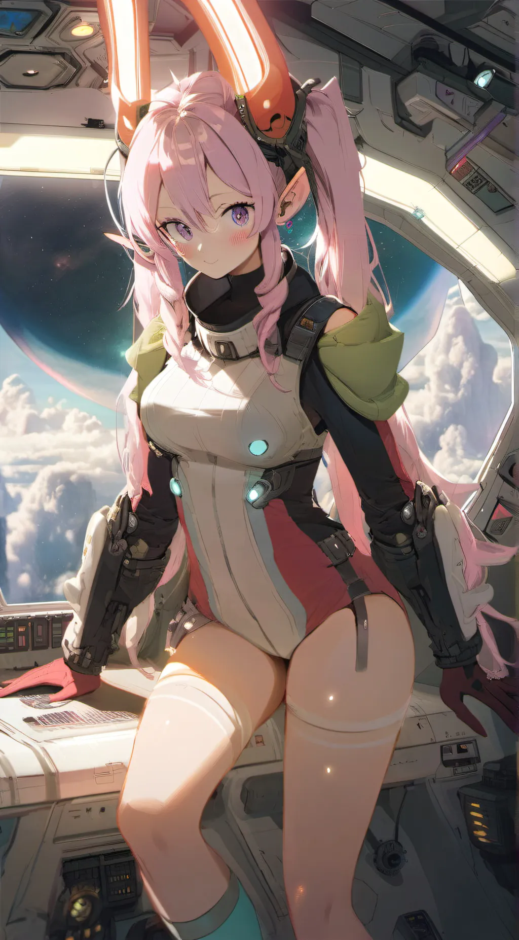 ai character: macy background