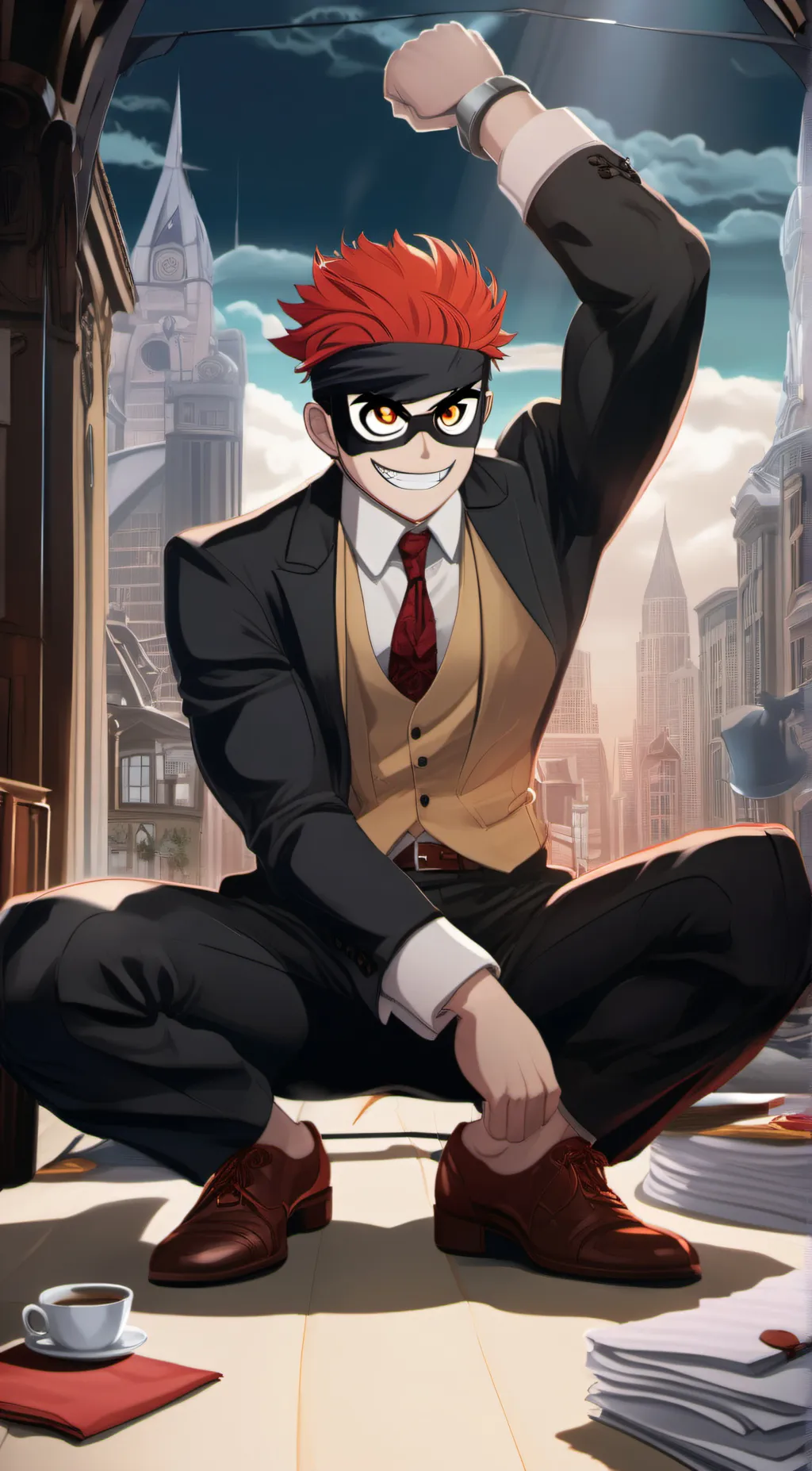ai character: Hayden background