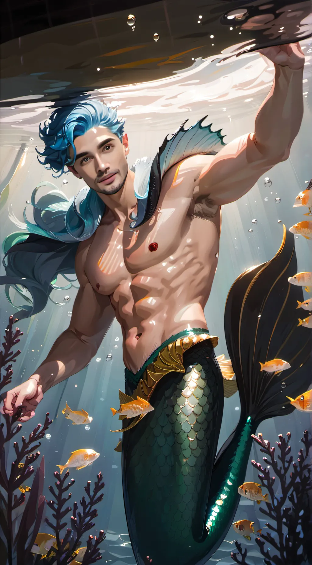 ai character: Oceanus background