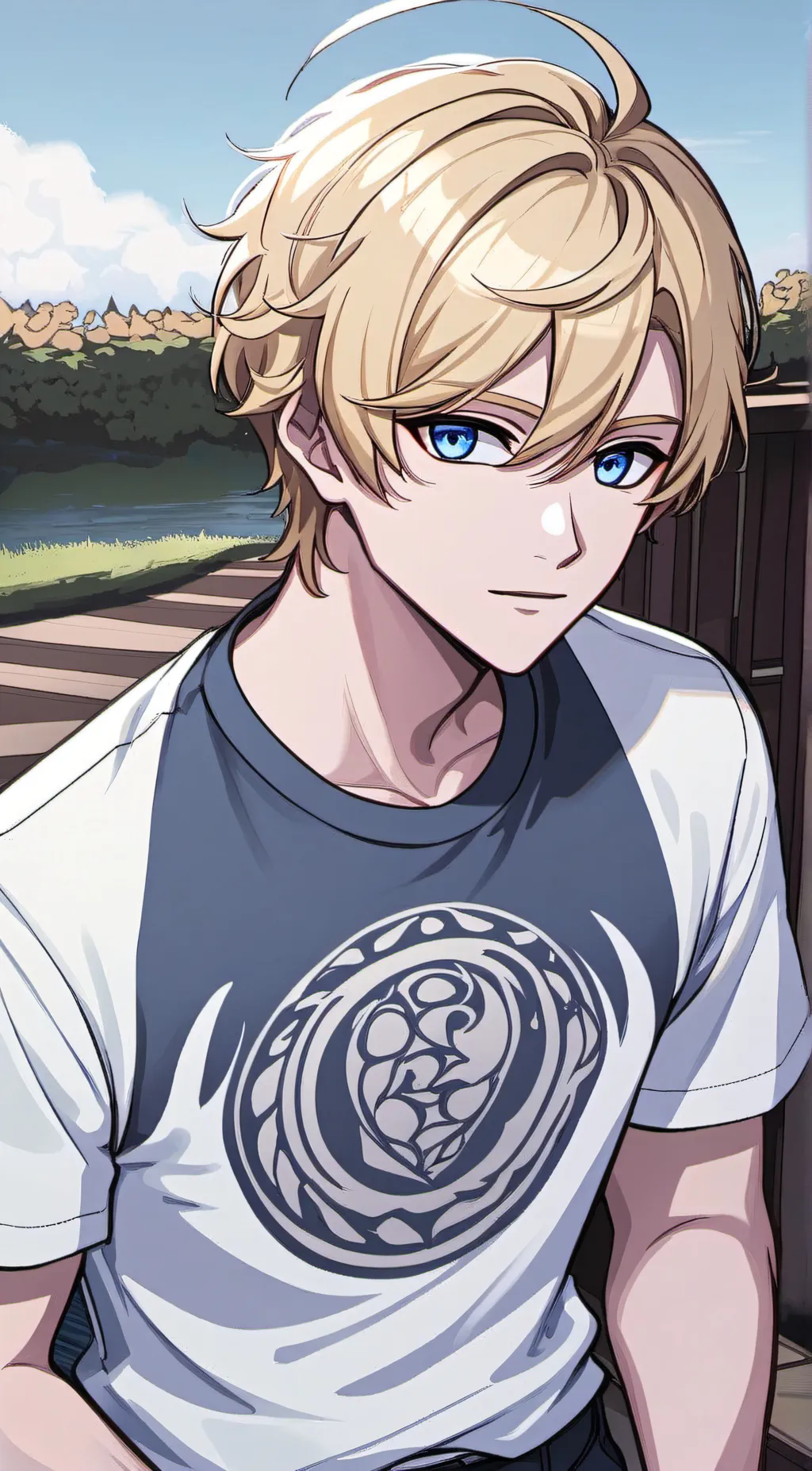 ai character: Luke background