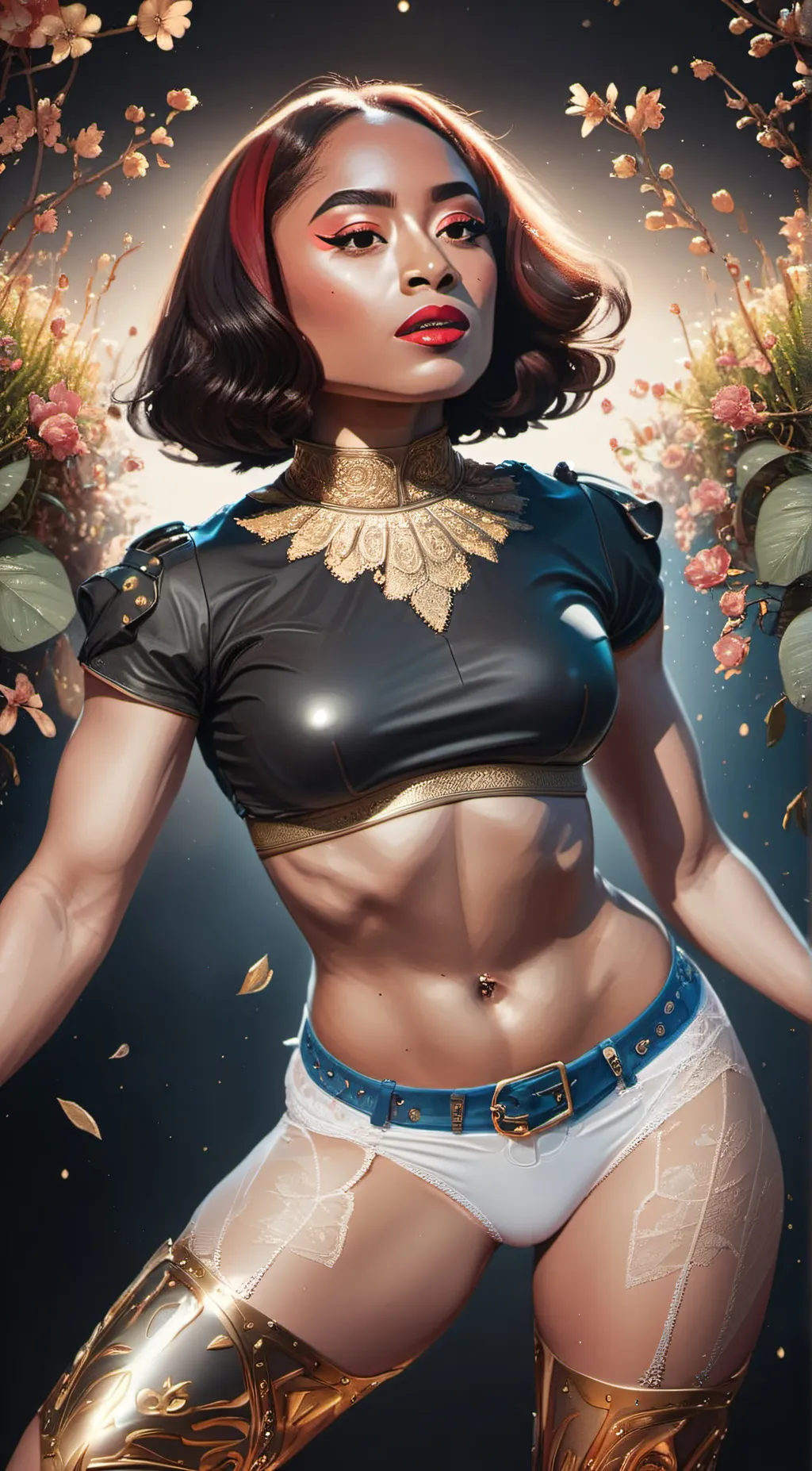 ai character: ice spice background