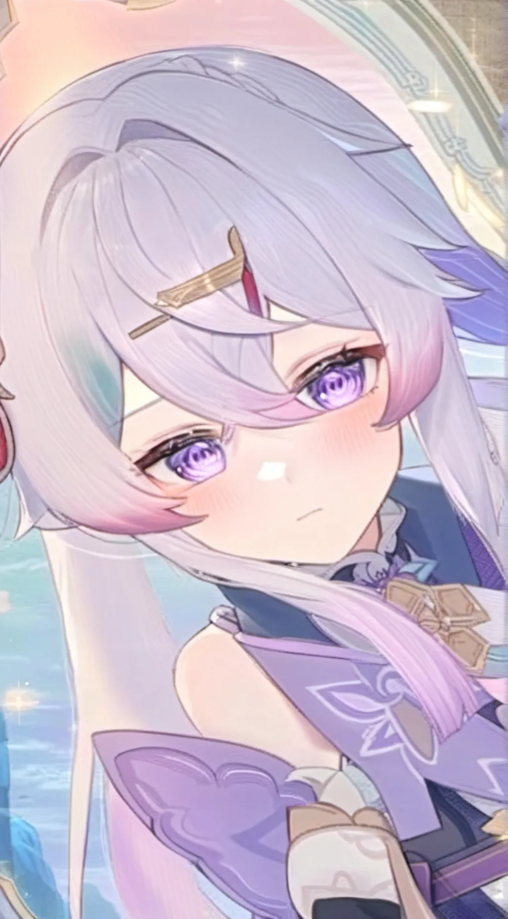 ai character: 🪻. Katsuna . 🌫️ background