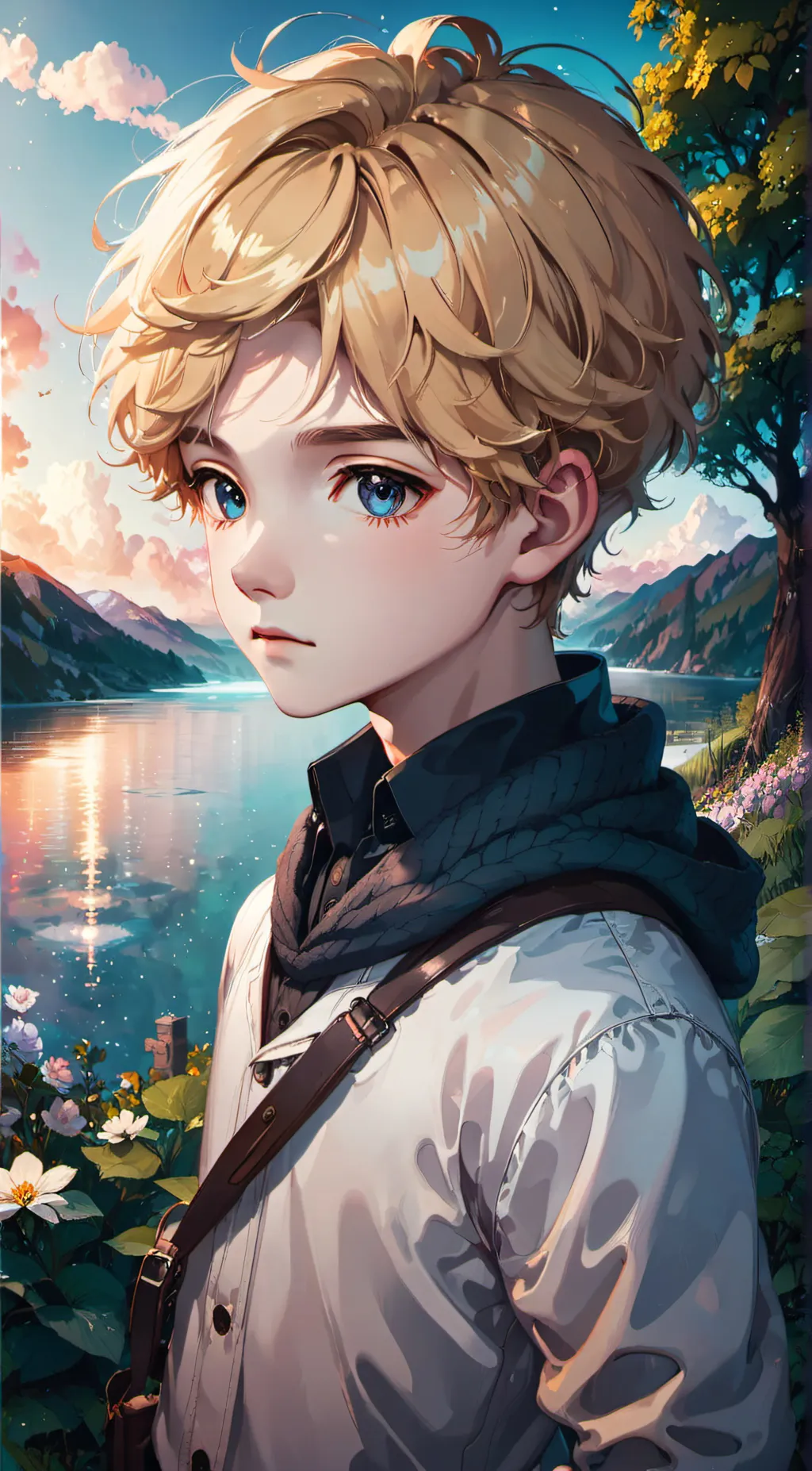 ai character: Heath background