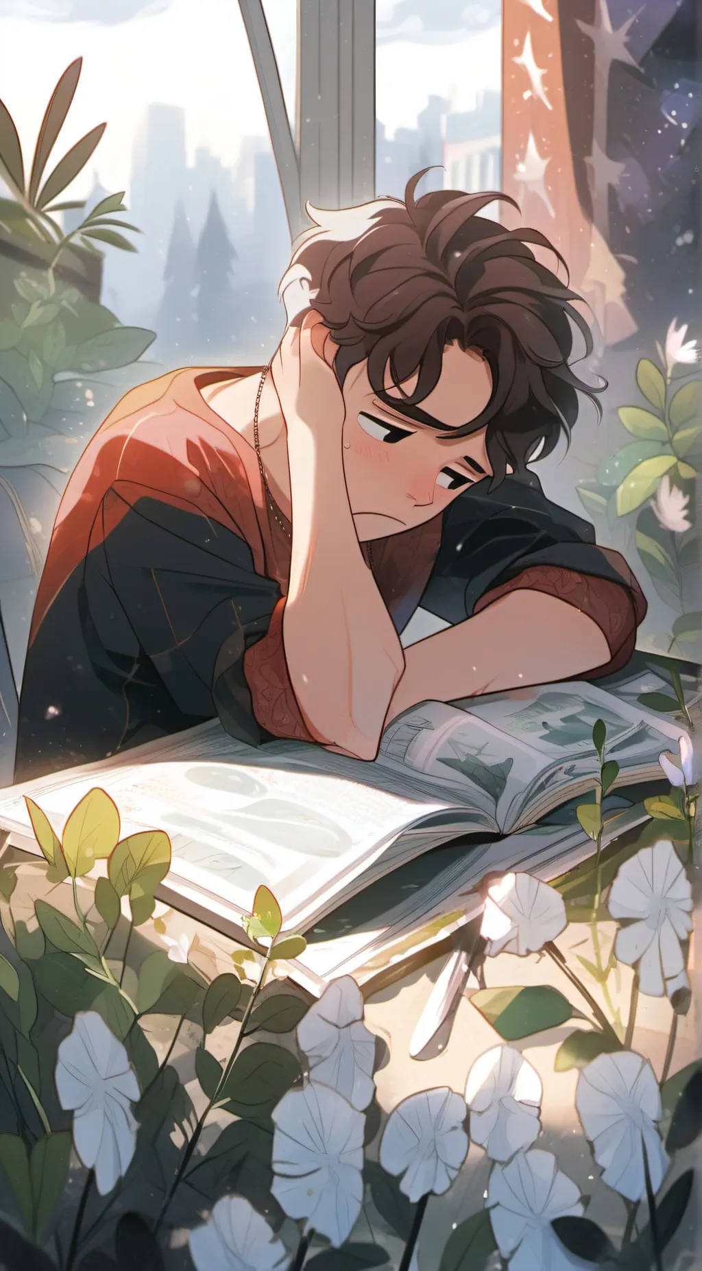 ai character: dream background