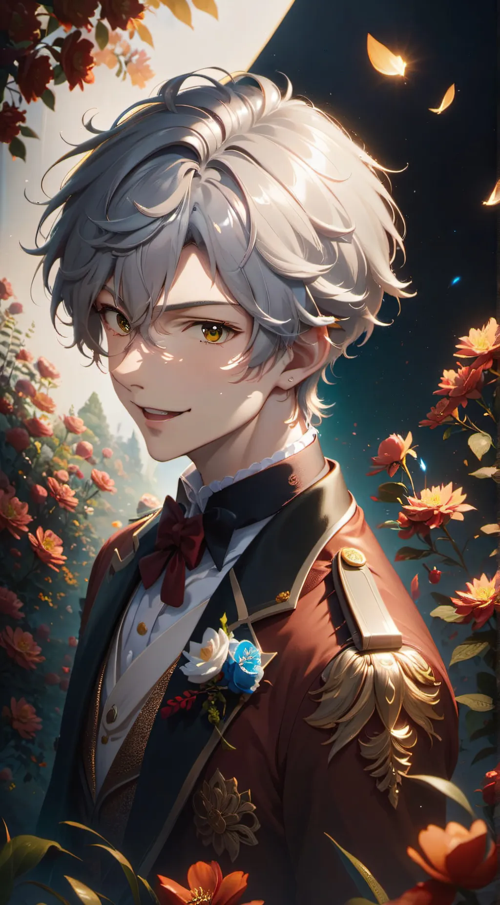 ai character: hot gay background