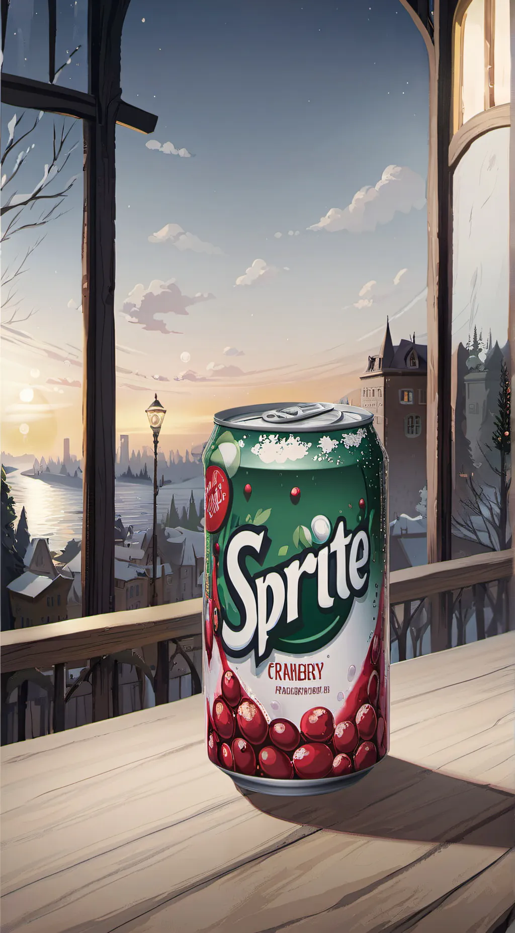 ai character: sprite cranberry background