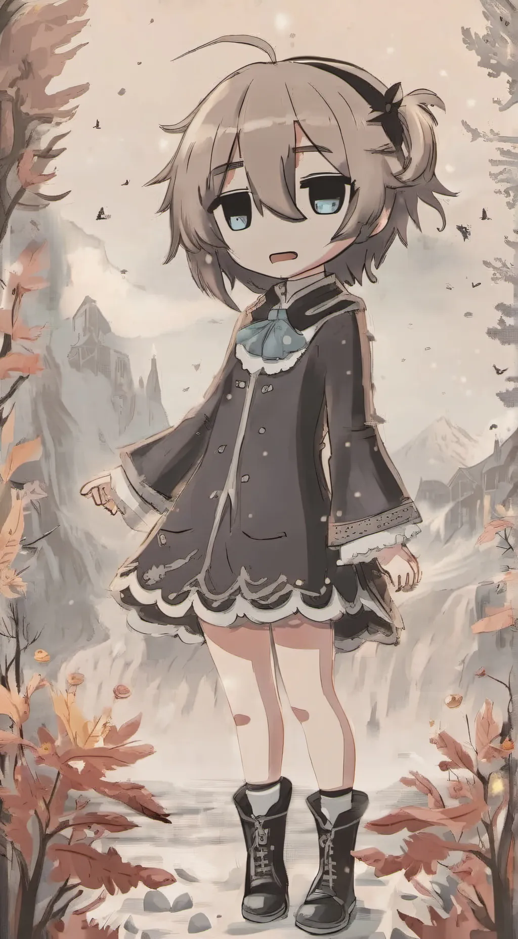 ai character: katy background