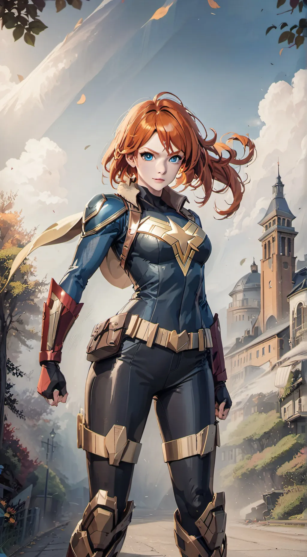 ai character: Gingelle (Super 4) background