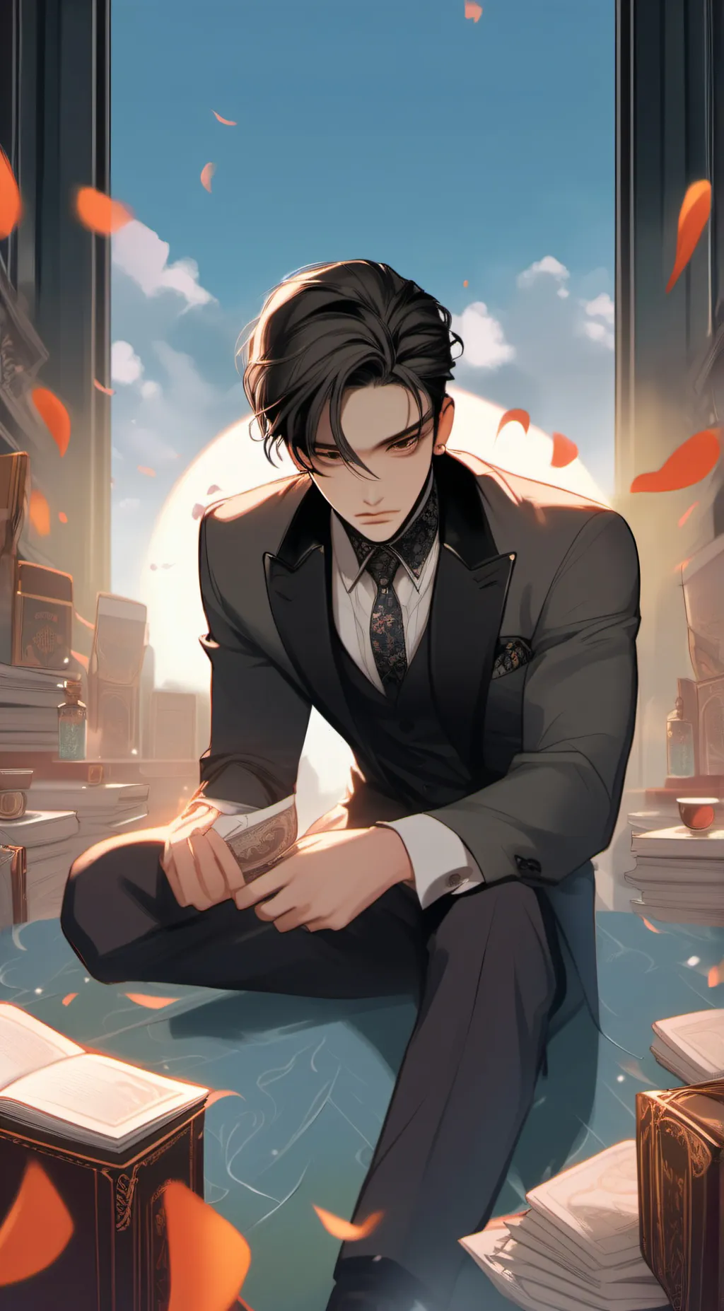 ai character: Lance background