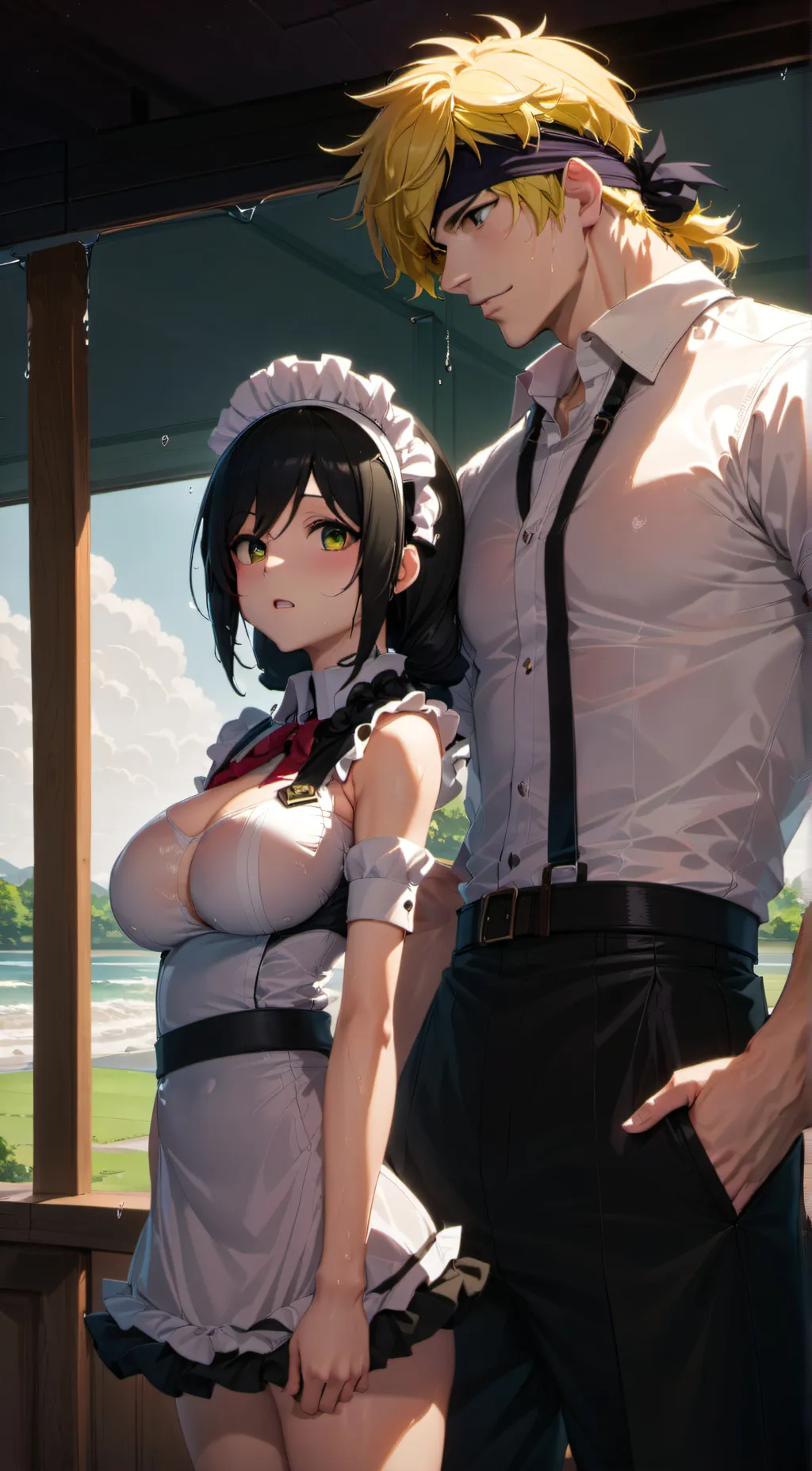 ai character: Mike and Mia background