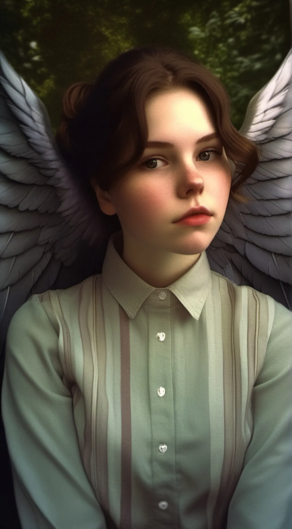 ai character: Kat background