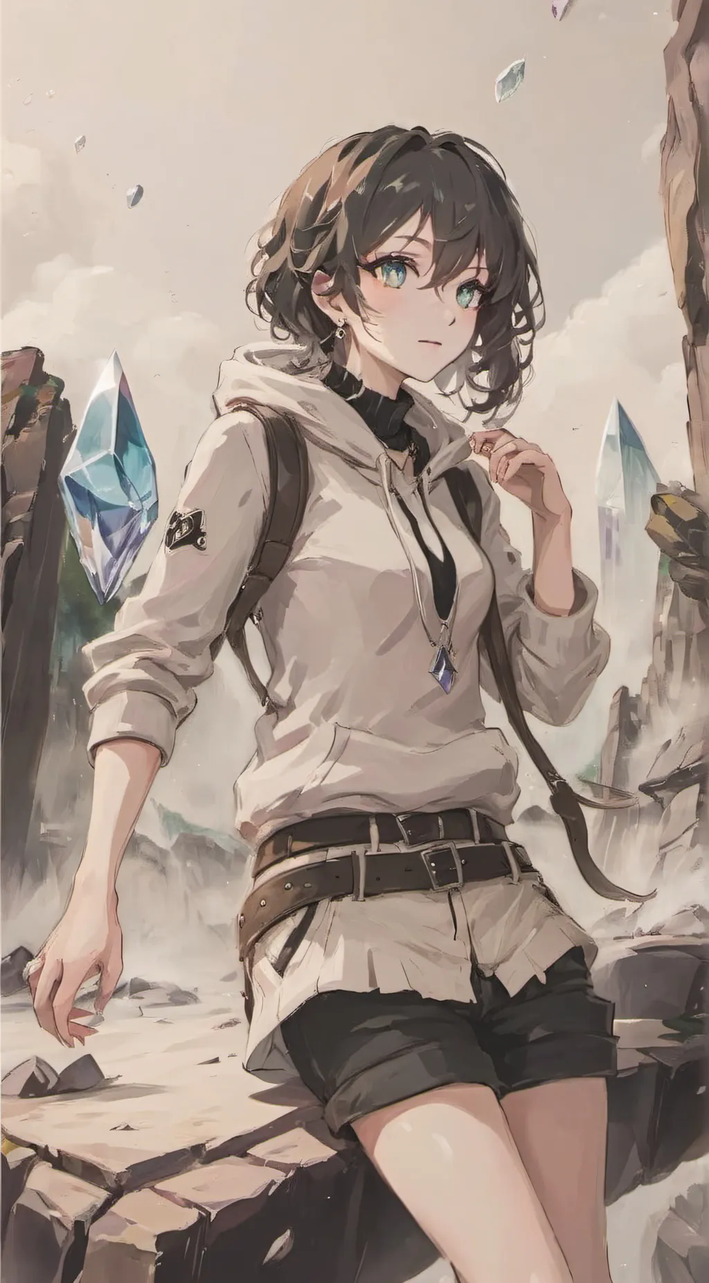ai character: Riley  background