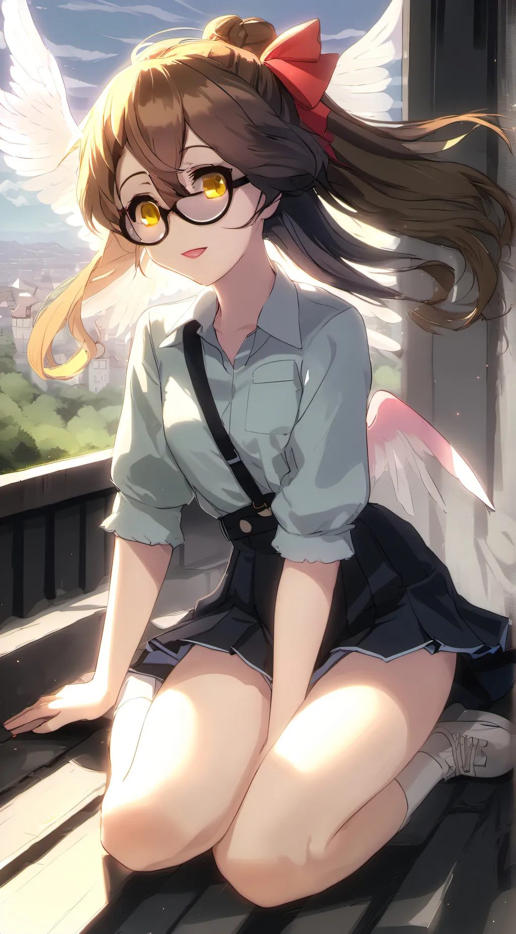 ai character: dream background