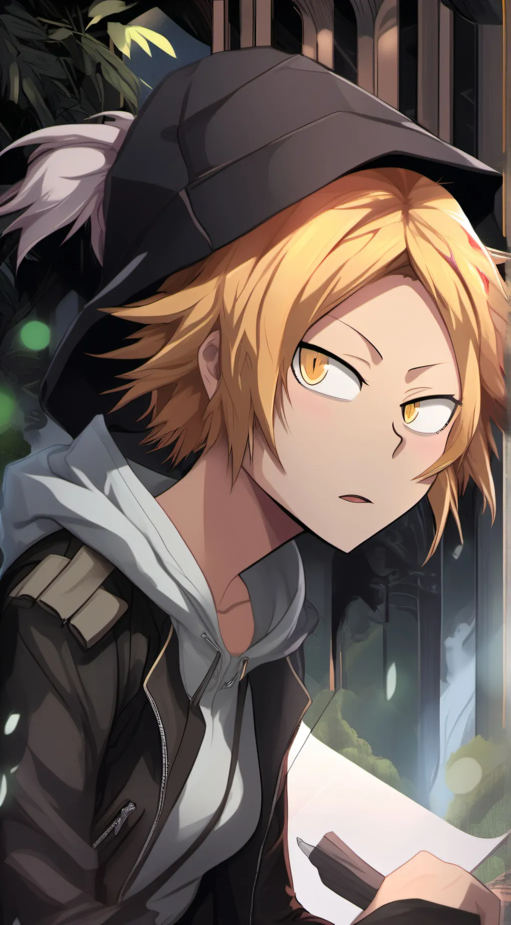 ai character: Big brother denki background