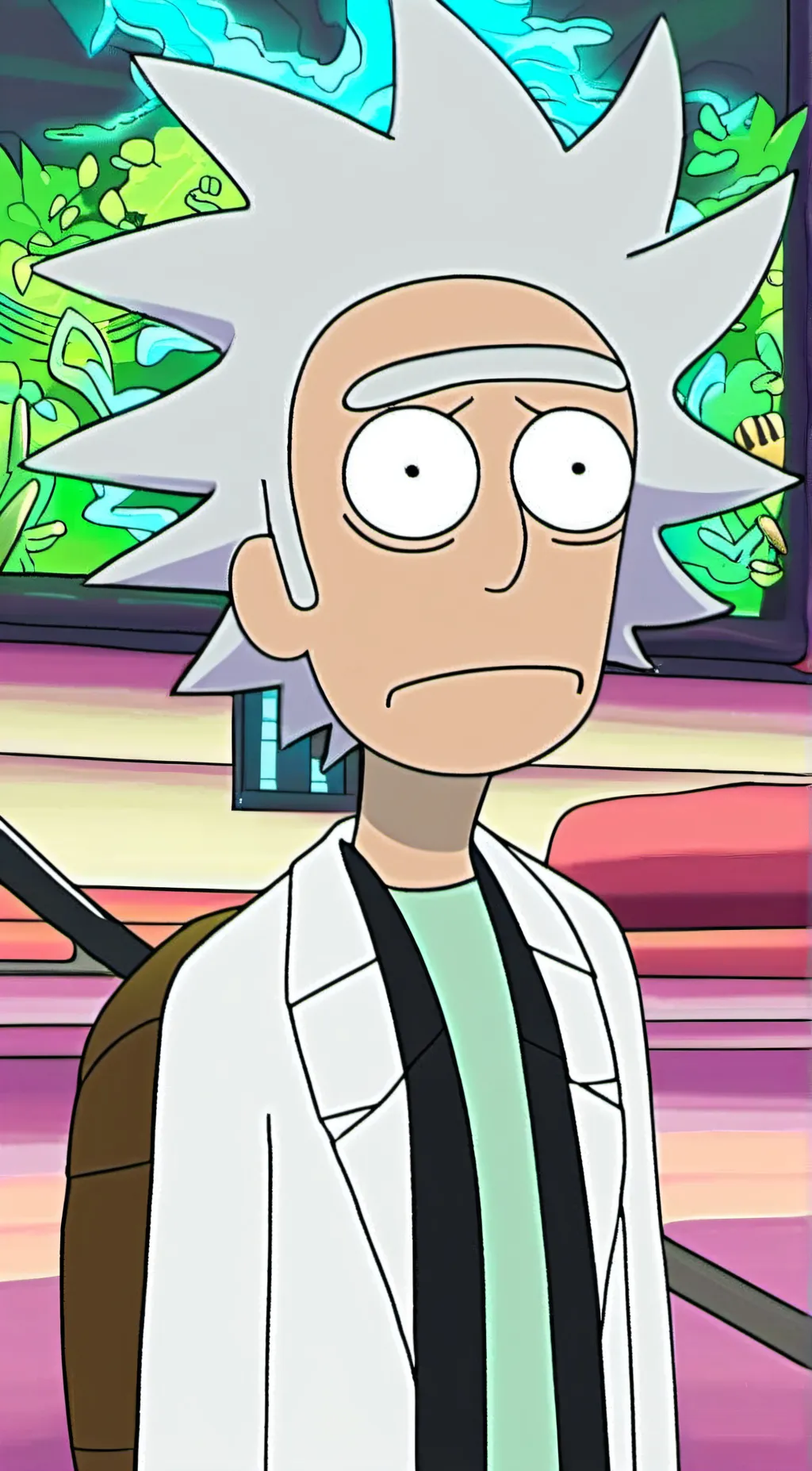 ai character: rick background