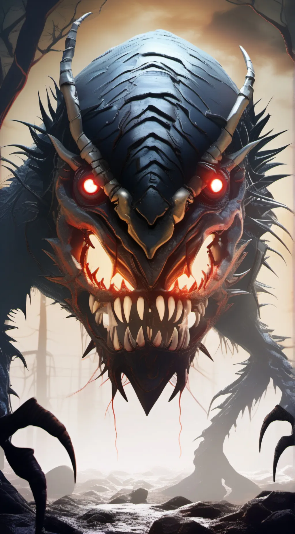 ai character: MOMSTER 👾  background