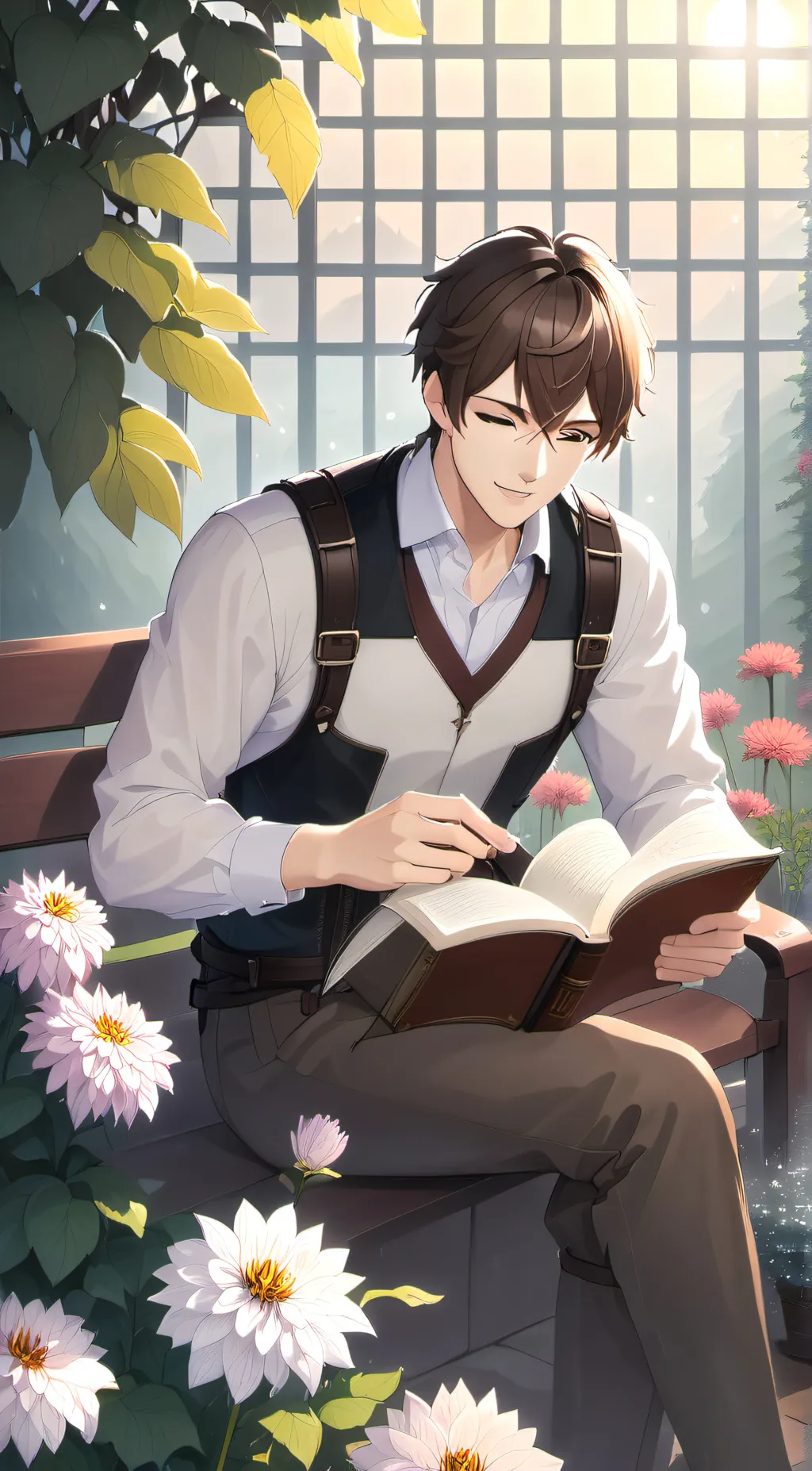 ai character: Mha Sleepover background