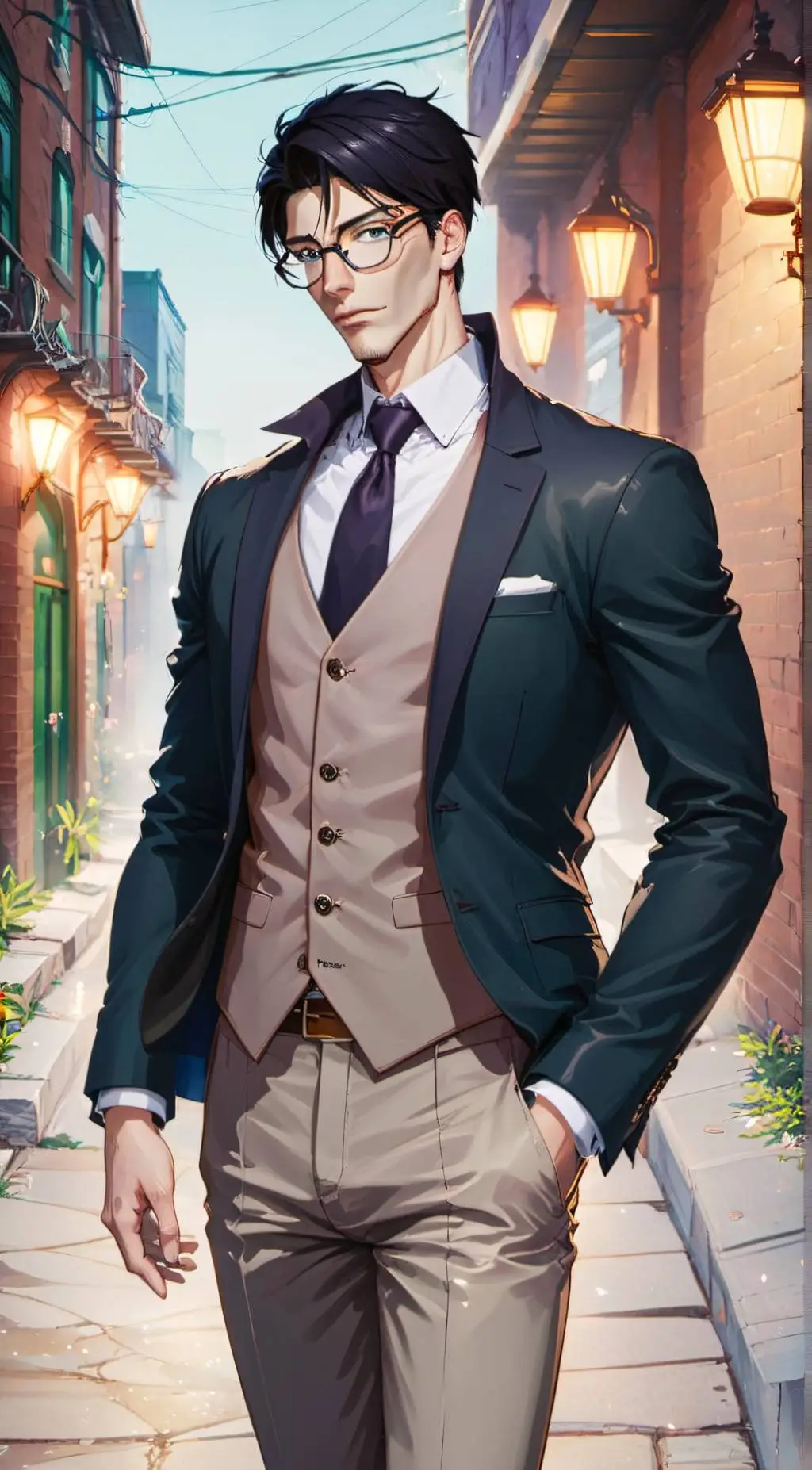ai character: Henry  background
