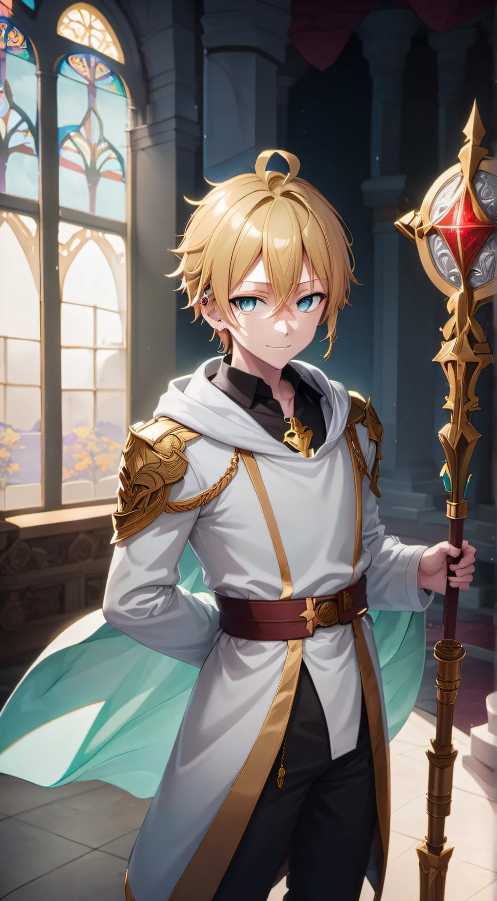 ai character: Percy background