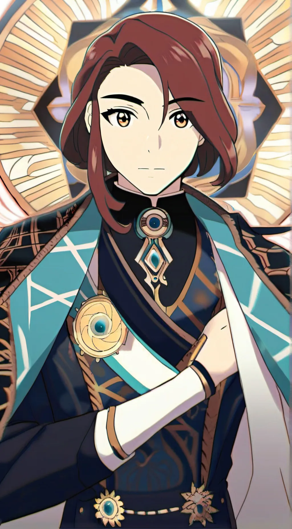 ai character: Allen (Time) background