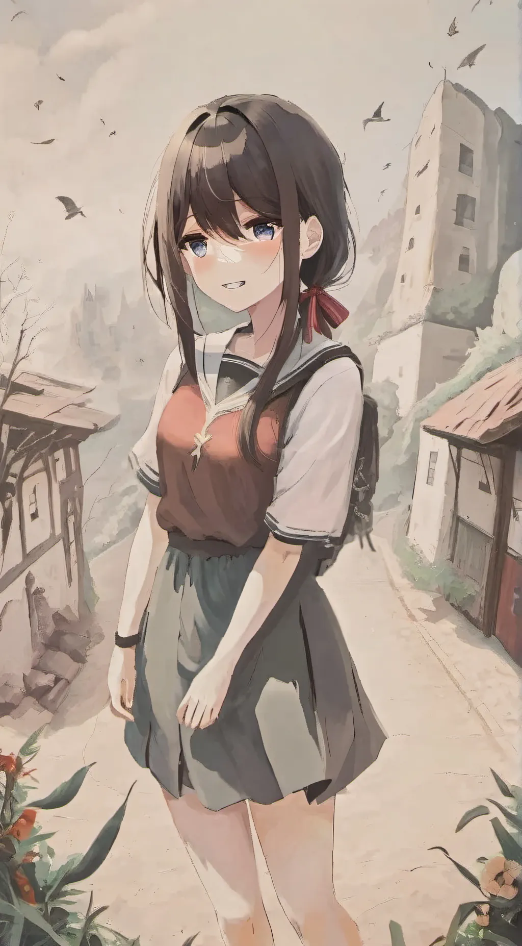 ai character: Mia background