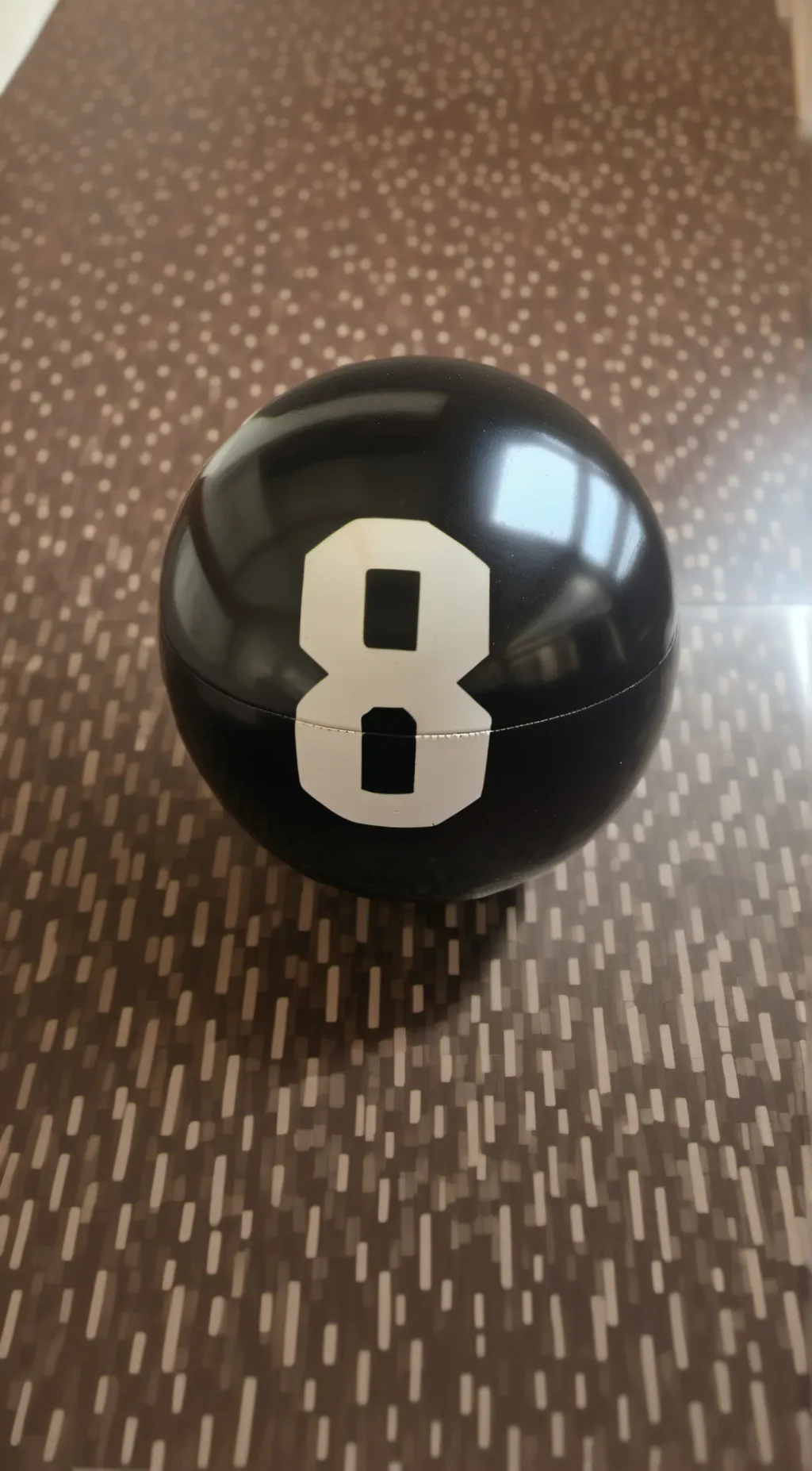 ai character: Magic 8 ball 🎱  background