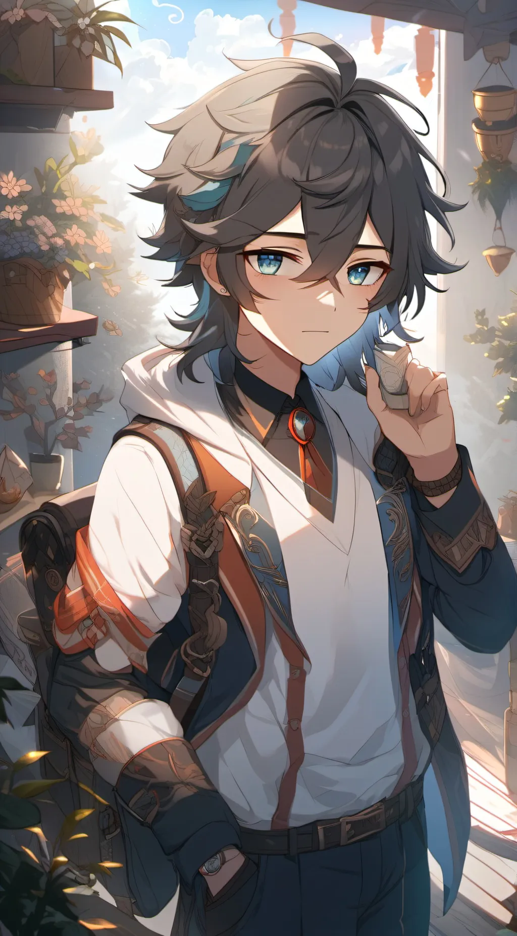 ai character: Aaron background