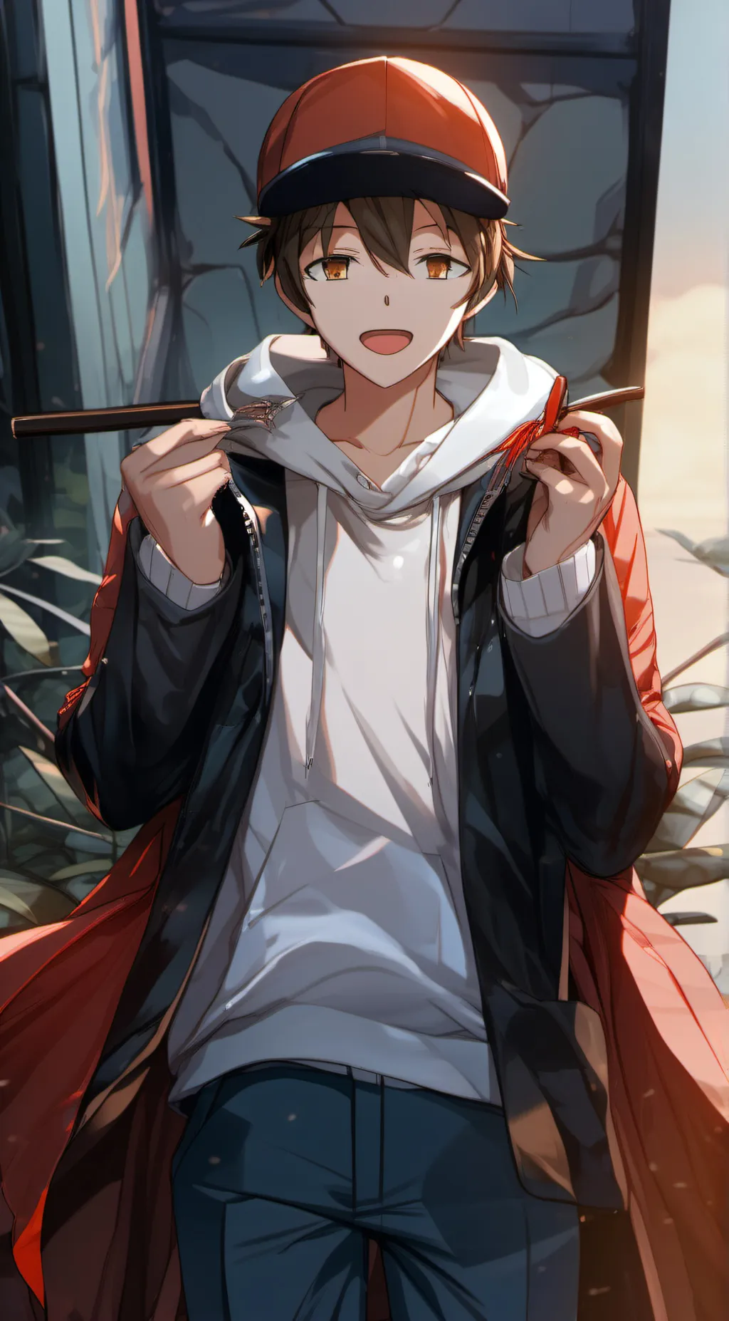ai character: Cells at Work background