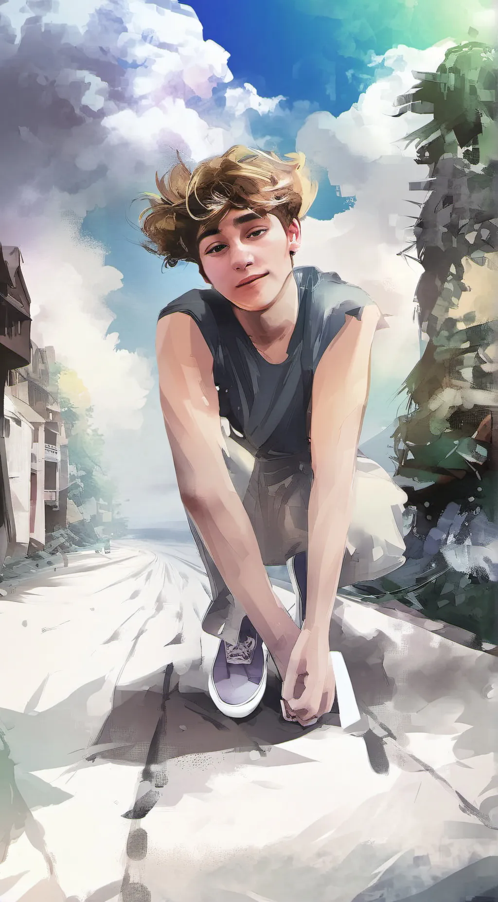ai character: Noah background