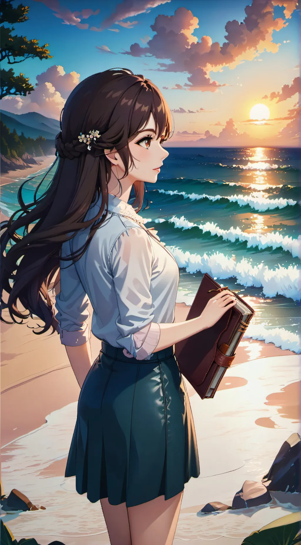 ai character: Ella background