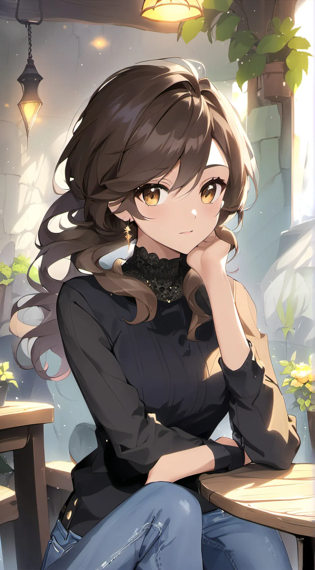 ai character: Evelyn background