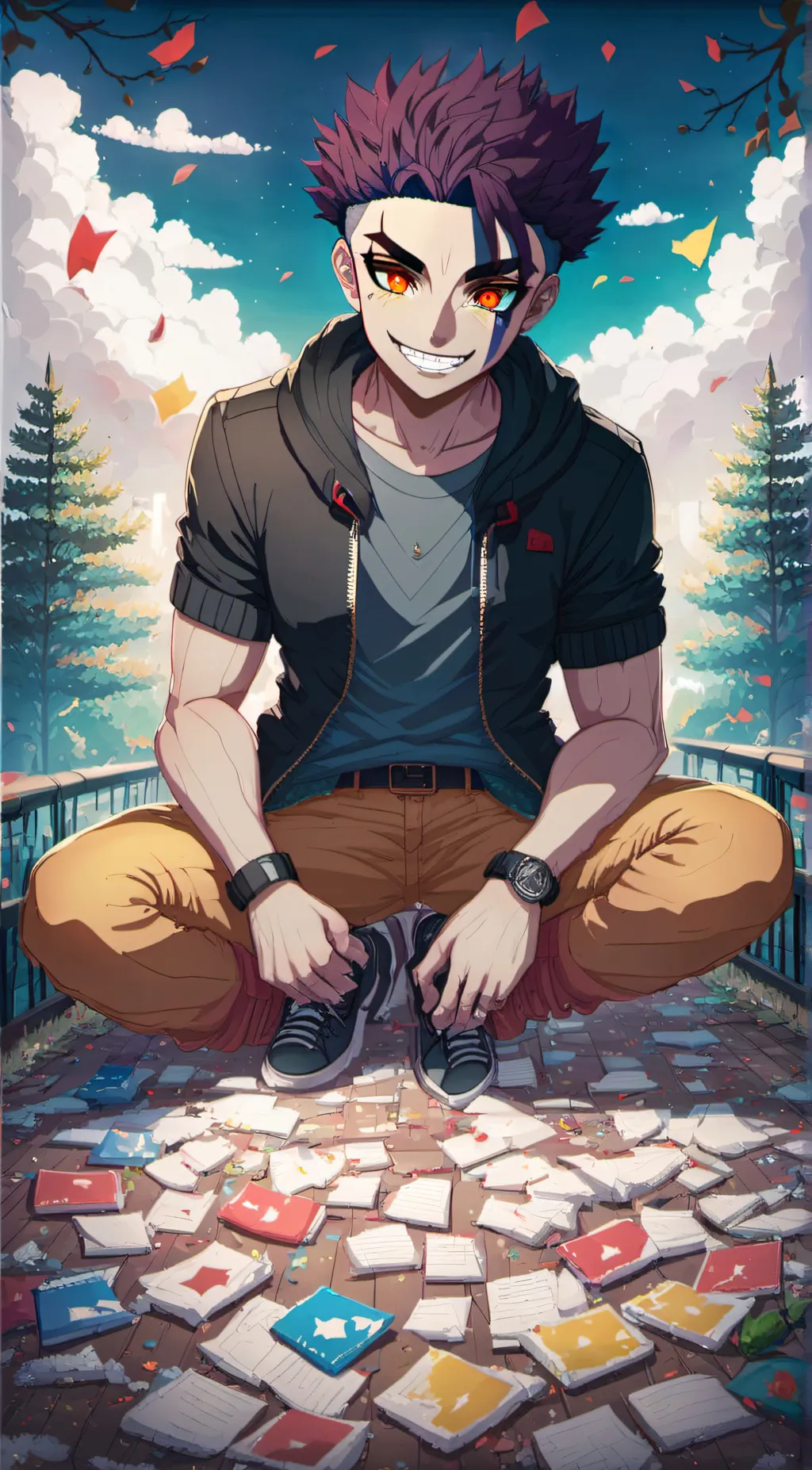 ai character: Ayden background