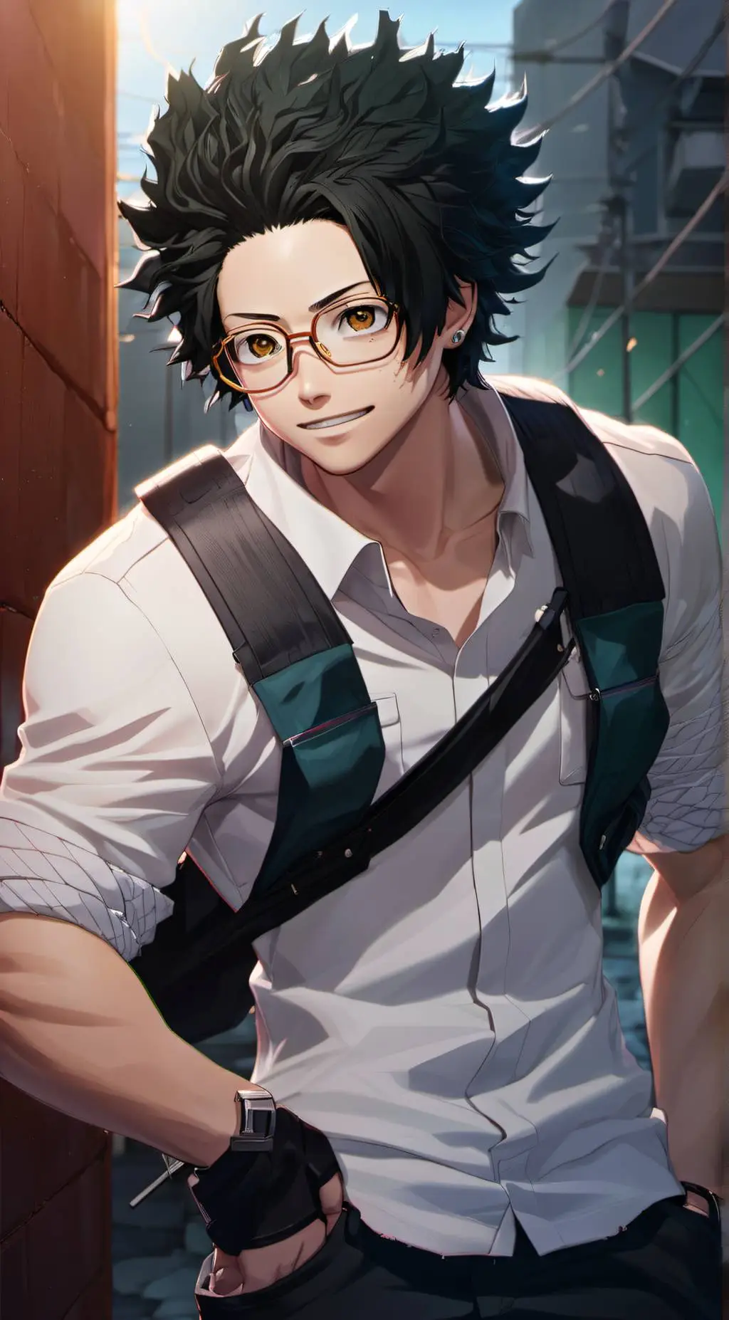 ai character: MHA background